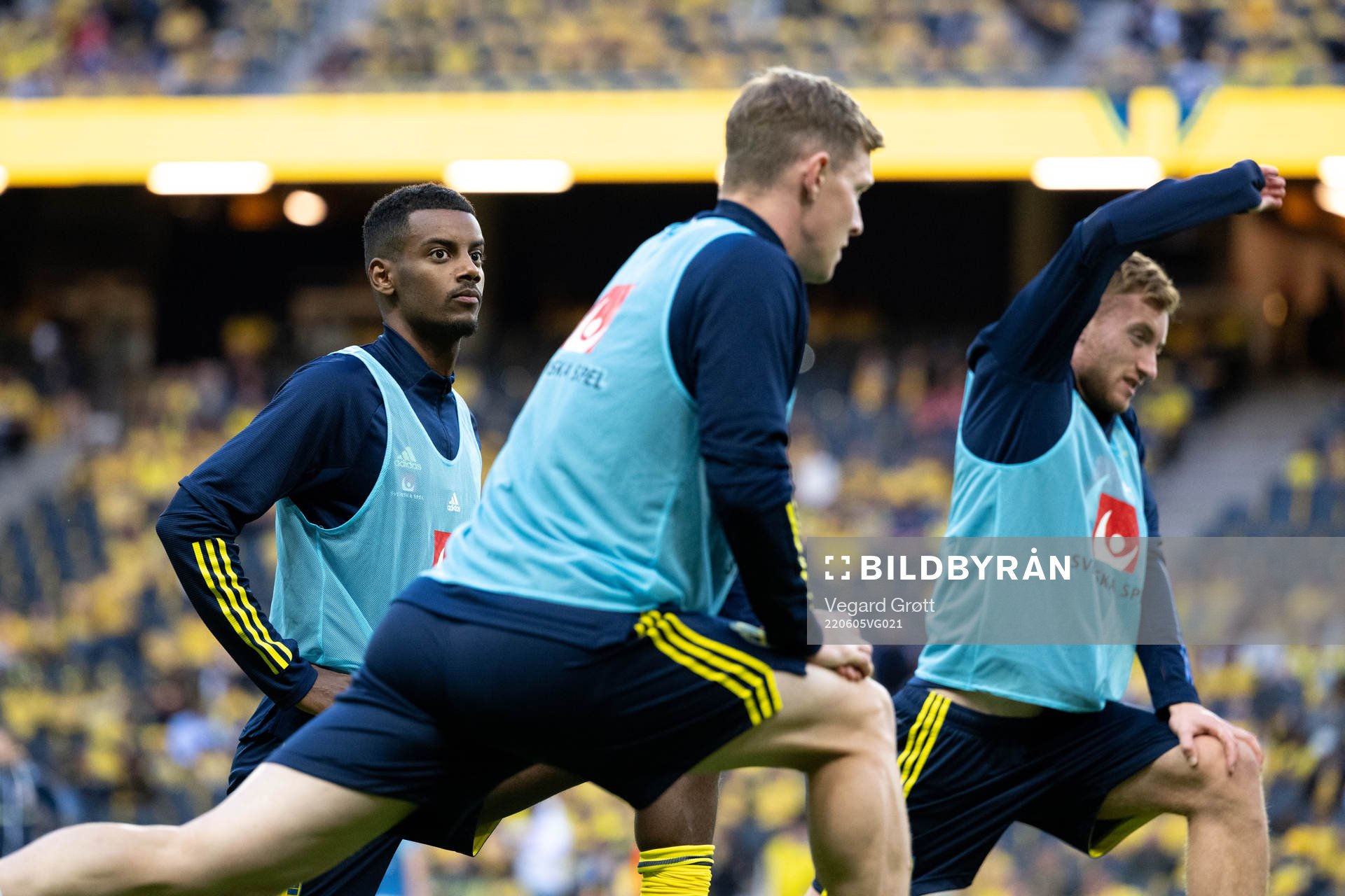 Alexander Isak of Sweden