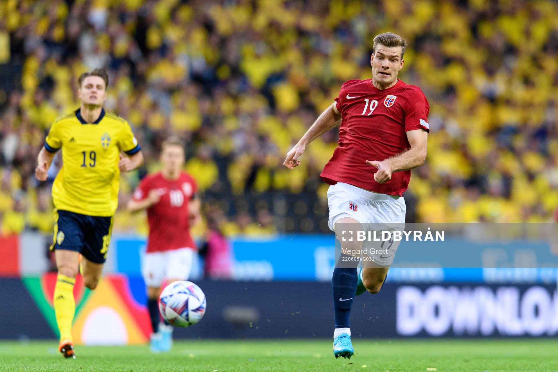 Alexander Sørloth of Norway