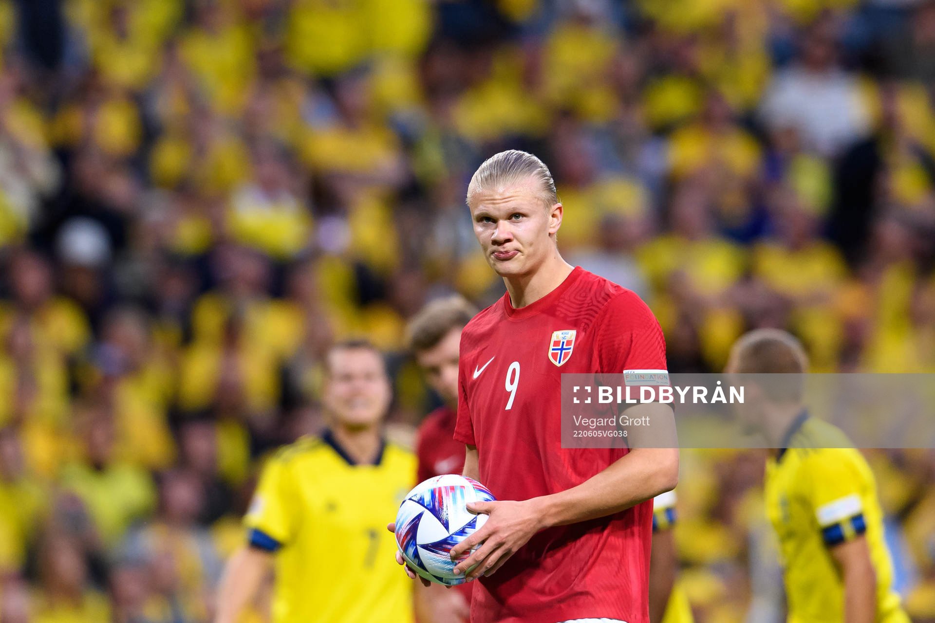 Erling Braut Haaland of Norway