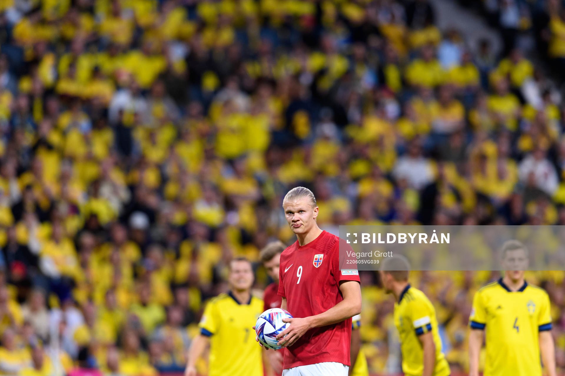 Erling Braut Haaland of Norway