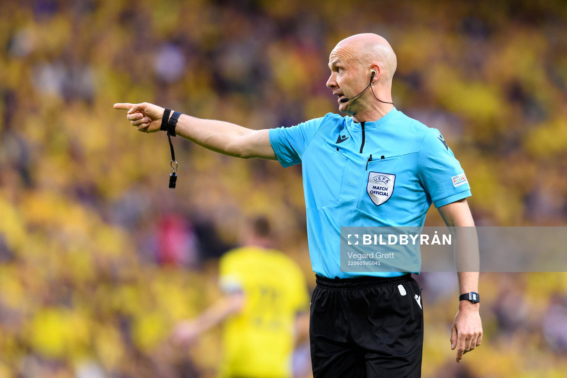Referee Anthony Taylor