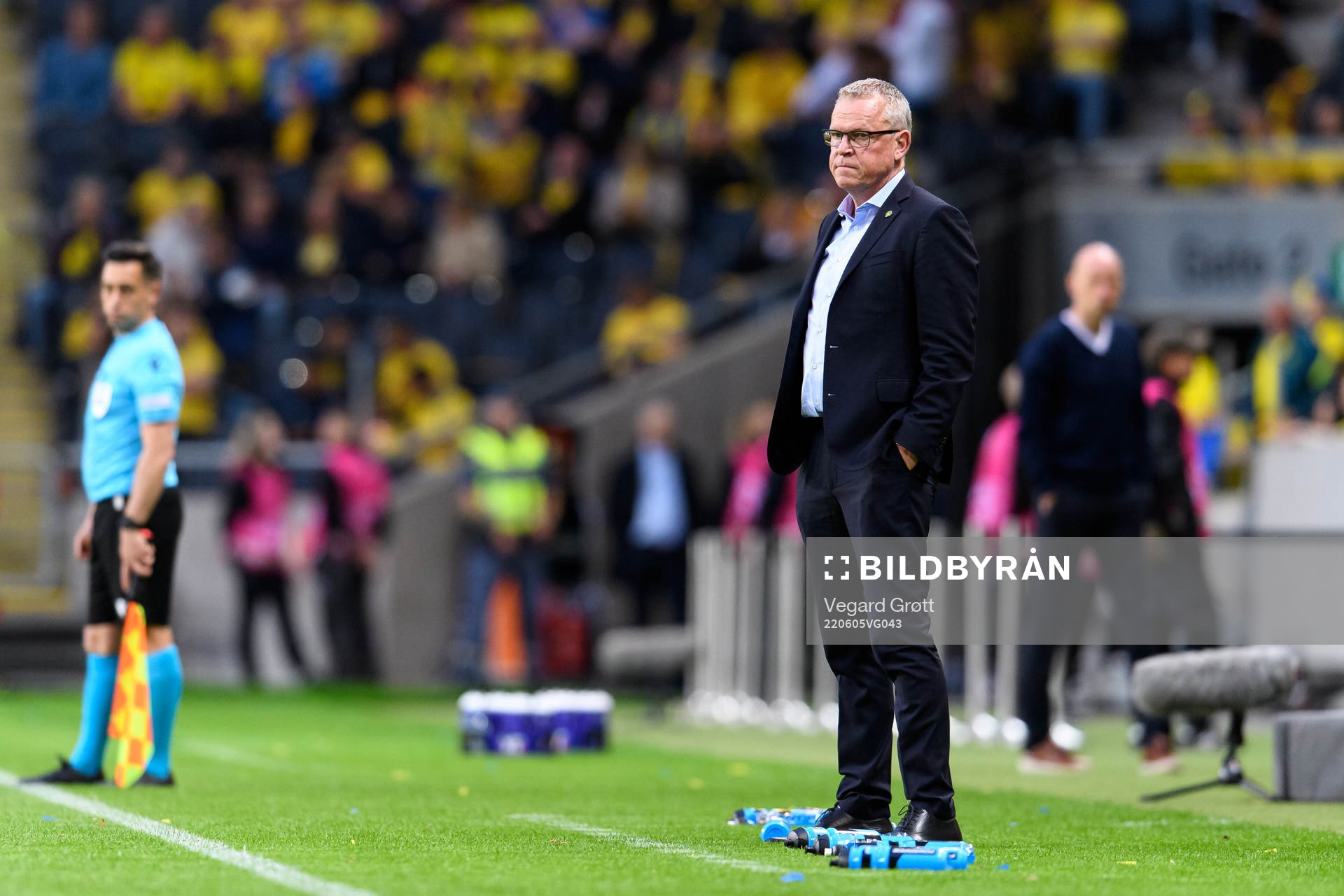 Head coach Janne Andersson of Sweden