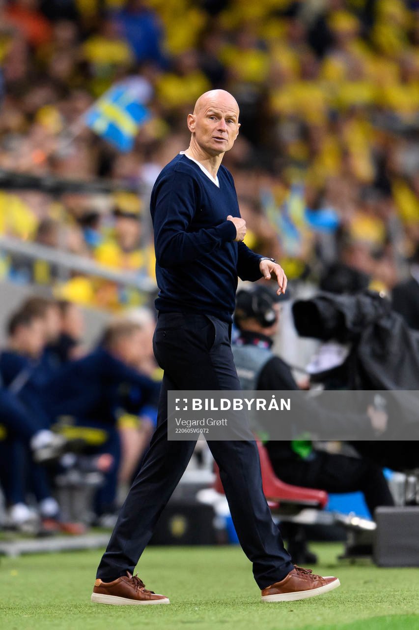 Ståle Solbakken, head coach of Norway
