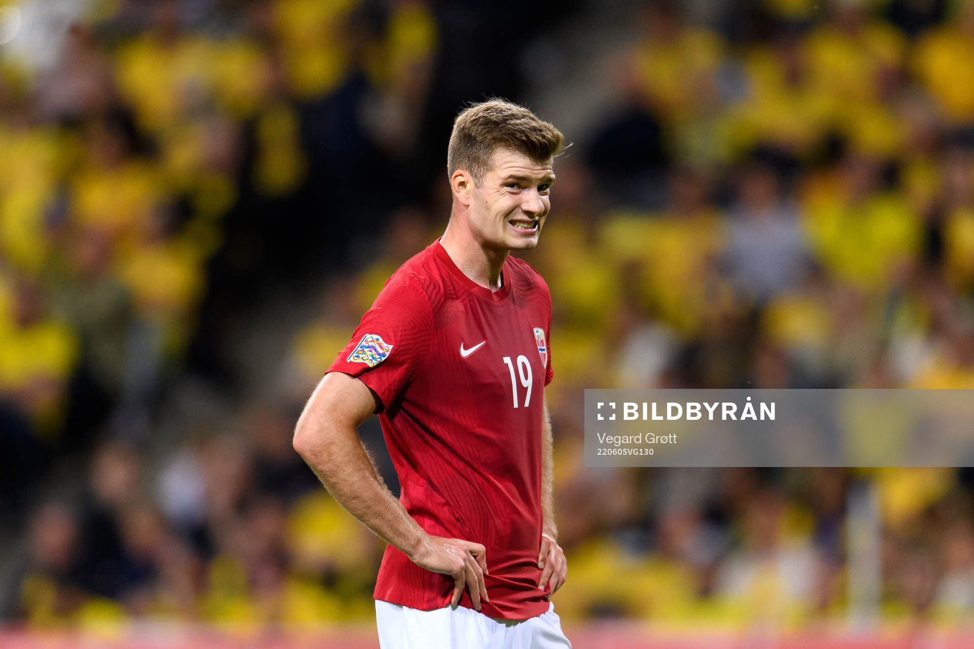 Alexander Sørloth of Norway