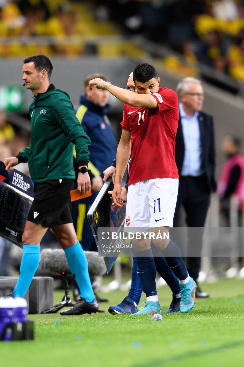 Mohamed Elyounoussi of Norway