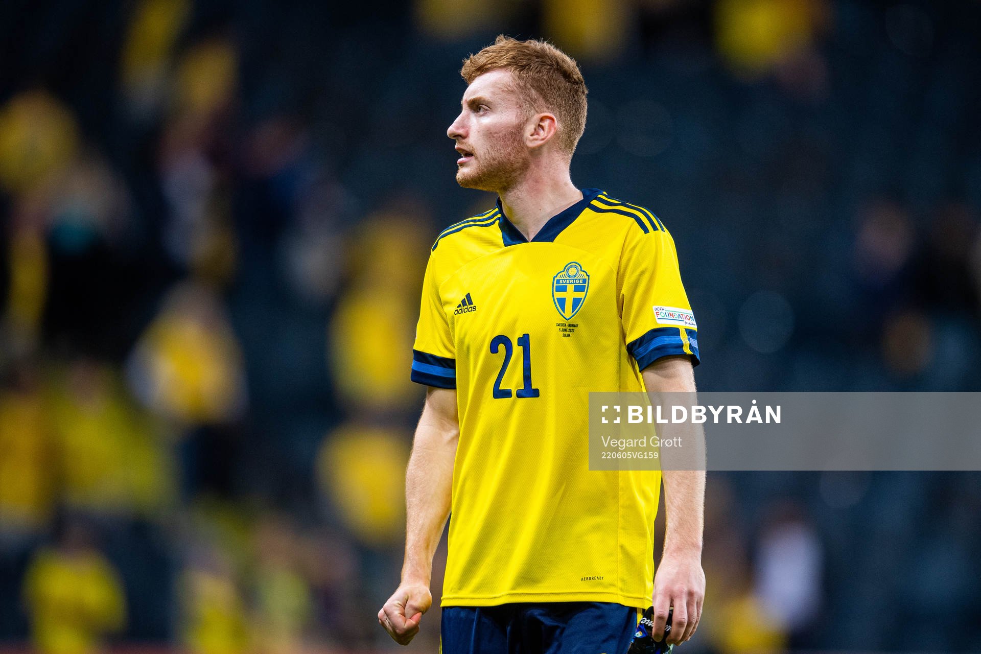 Dejan Kulusevski of Sweden