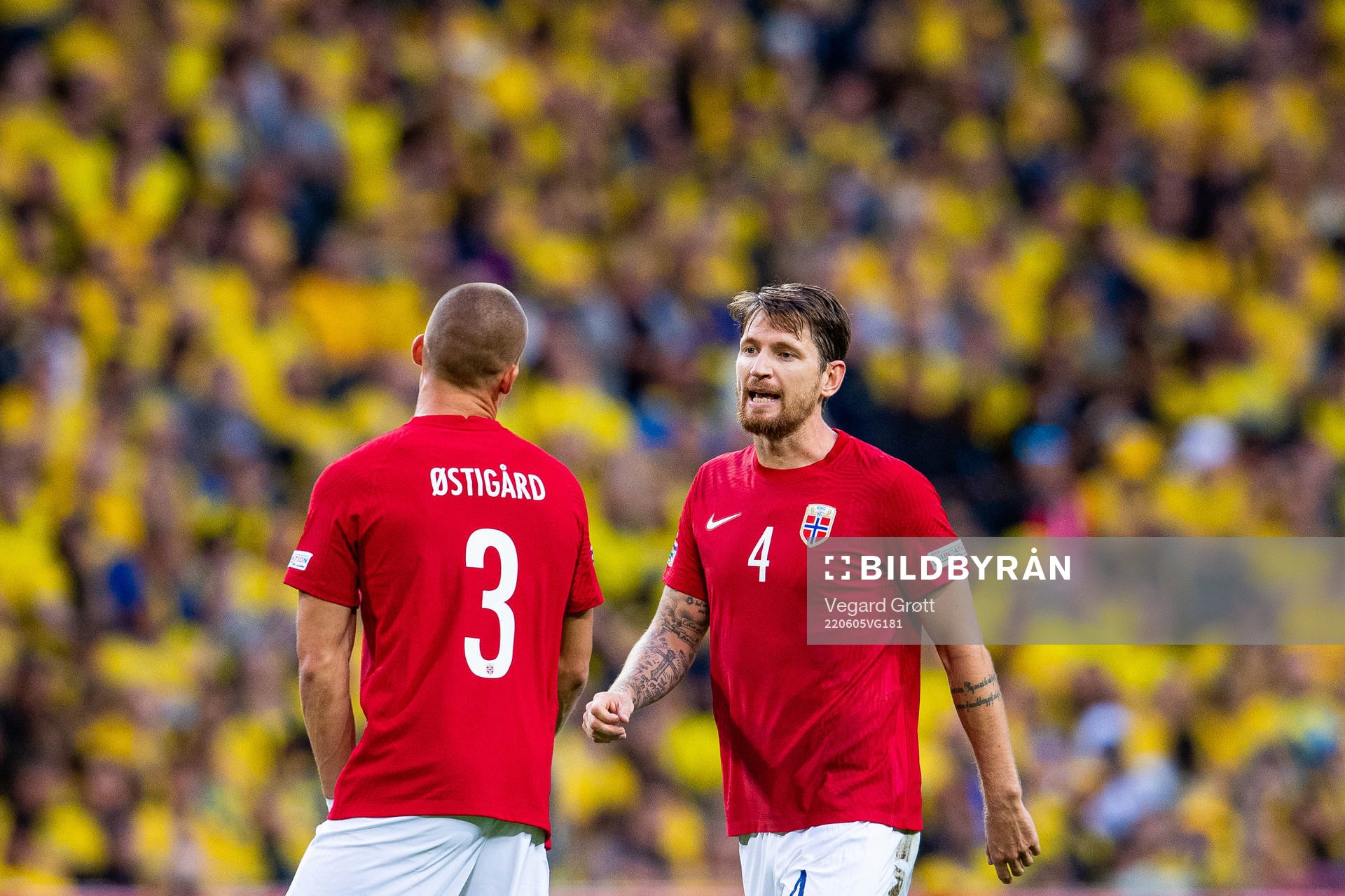 Leo Skiri Østigård and Stefan Strandberg of Norway