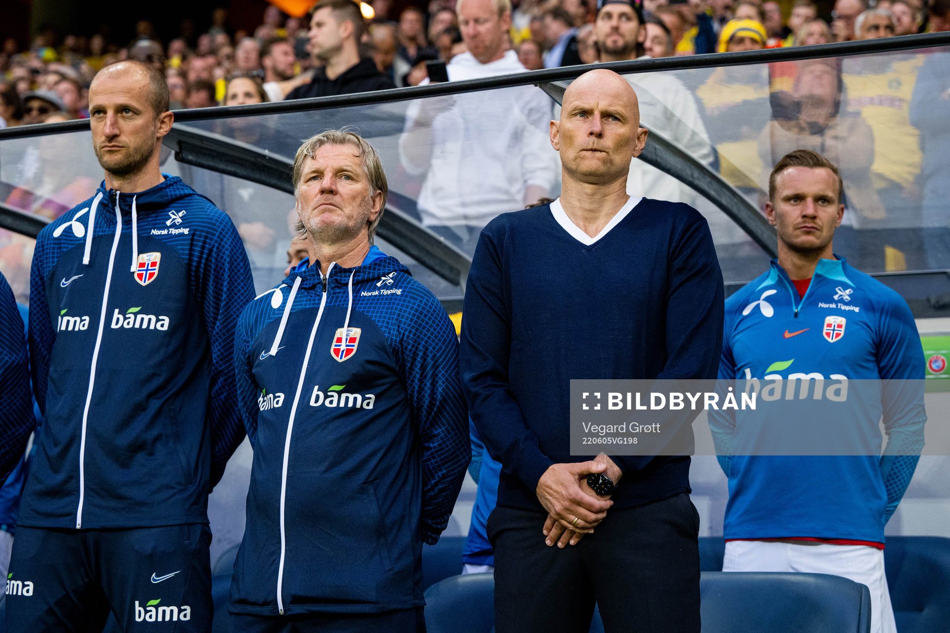 Brede Hangeland, player manager, Kent Bergersen, assistant