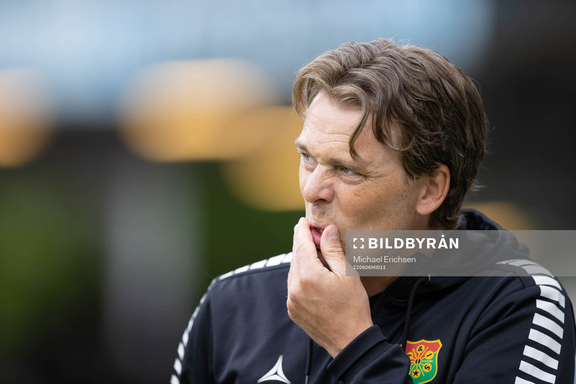 GAIS tränare Fredrik Holmberg