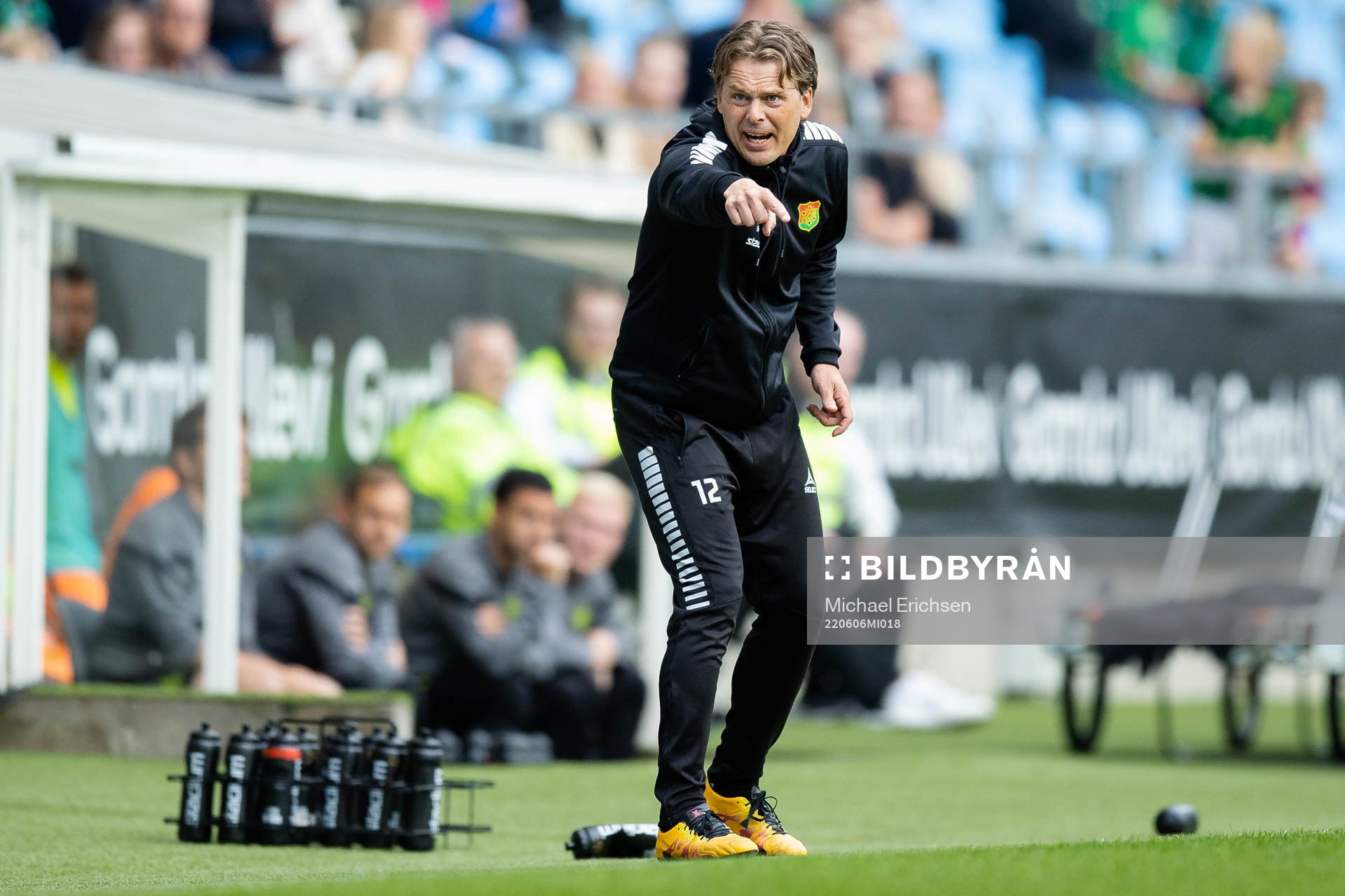 GAIS tränare Fredrik Holmberg