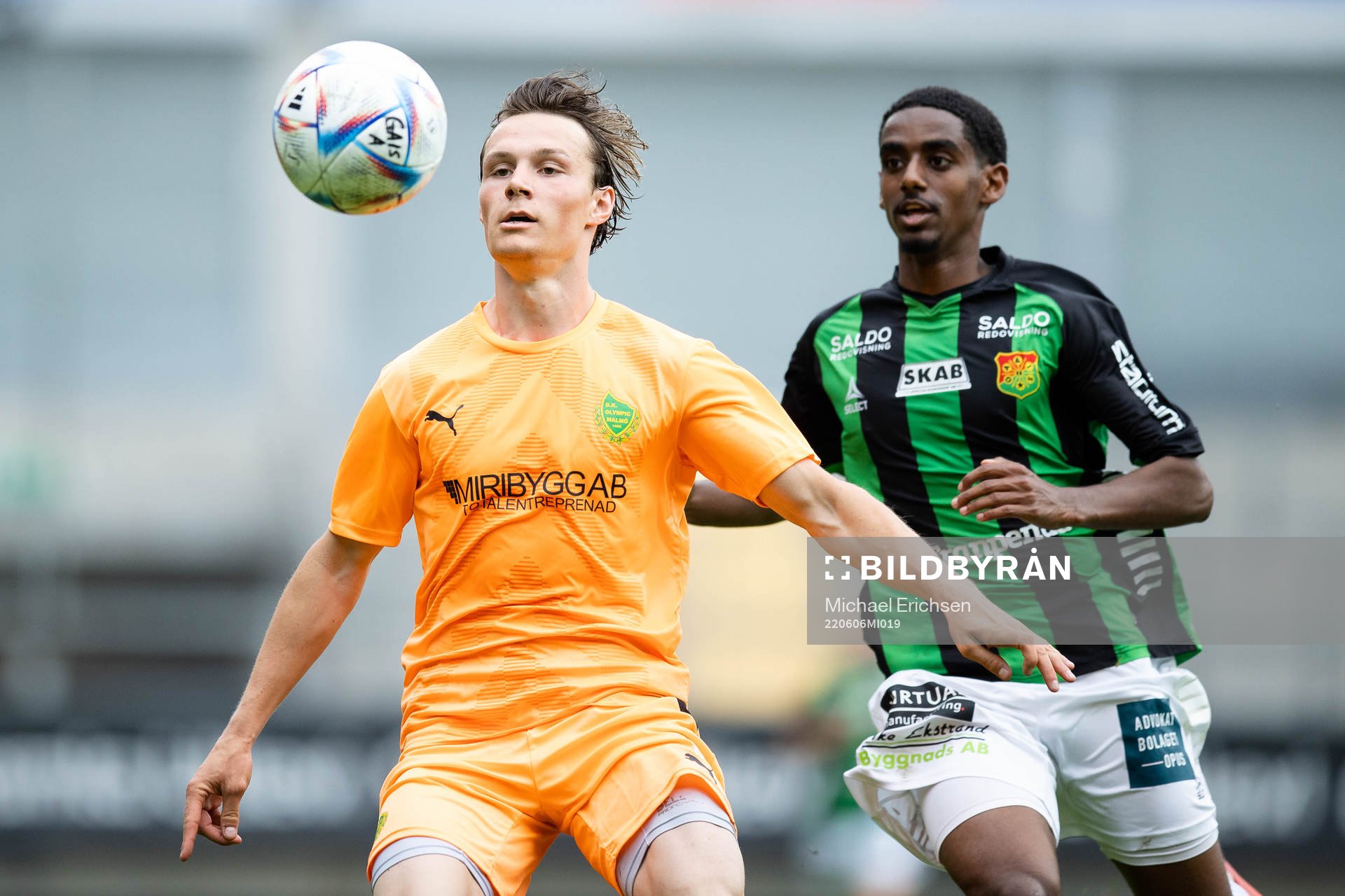 Olympics Axel Sjöberg och GAIS Harun Ibrahim