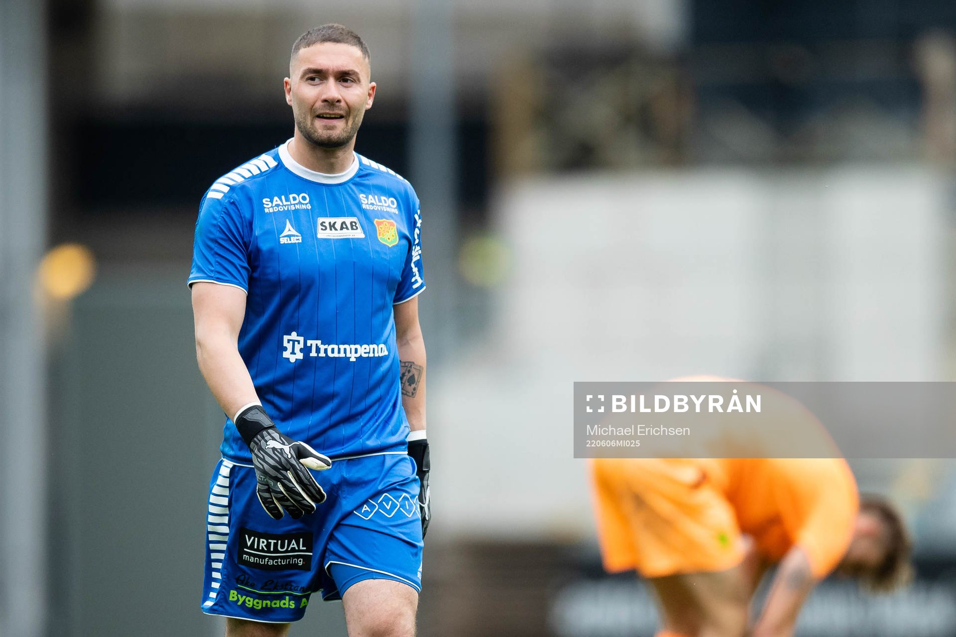 GAIS målvakt Mergim Krasniqi