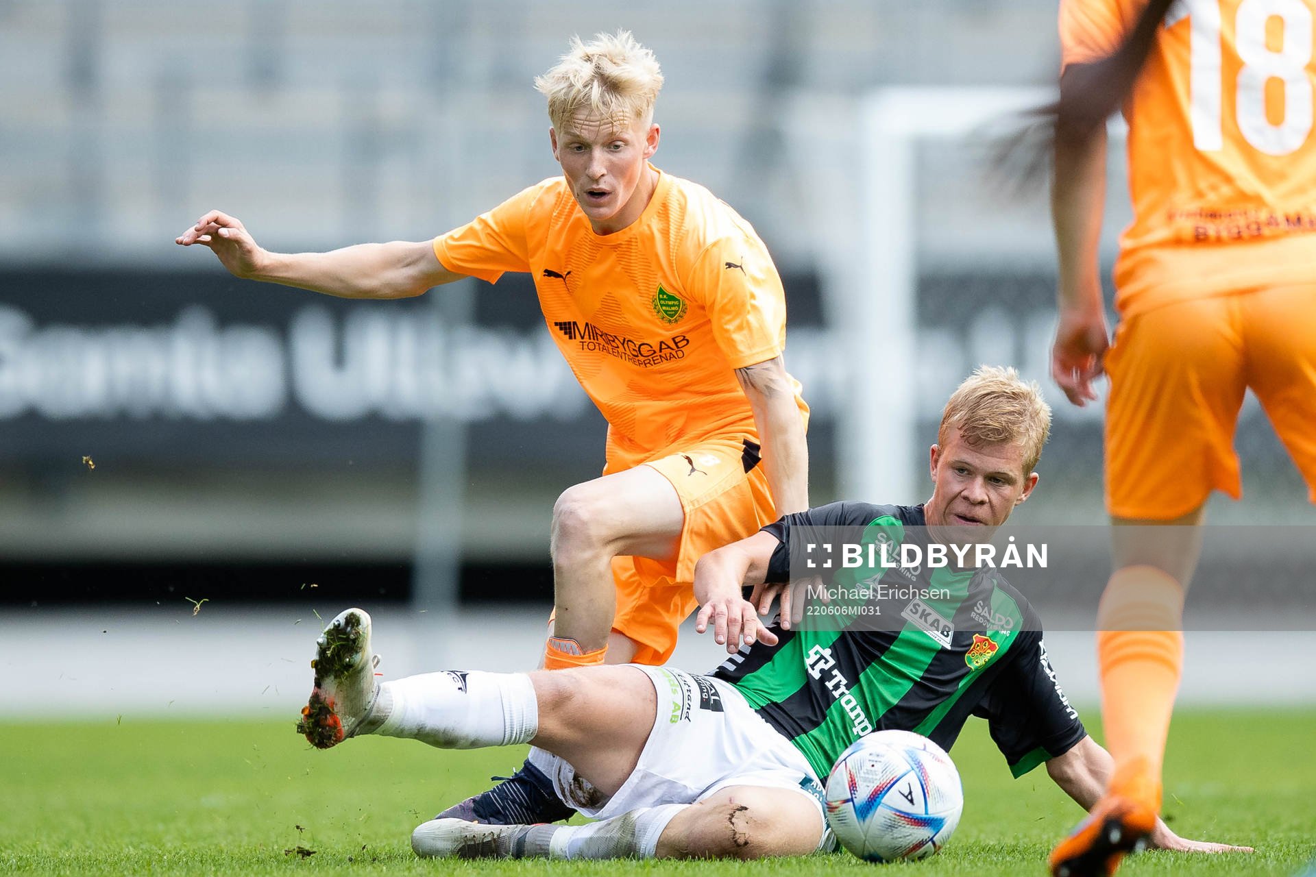 Olympics Melker Widell och GAIS Filip Gustafsson