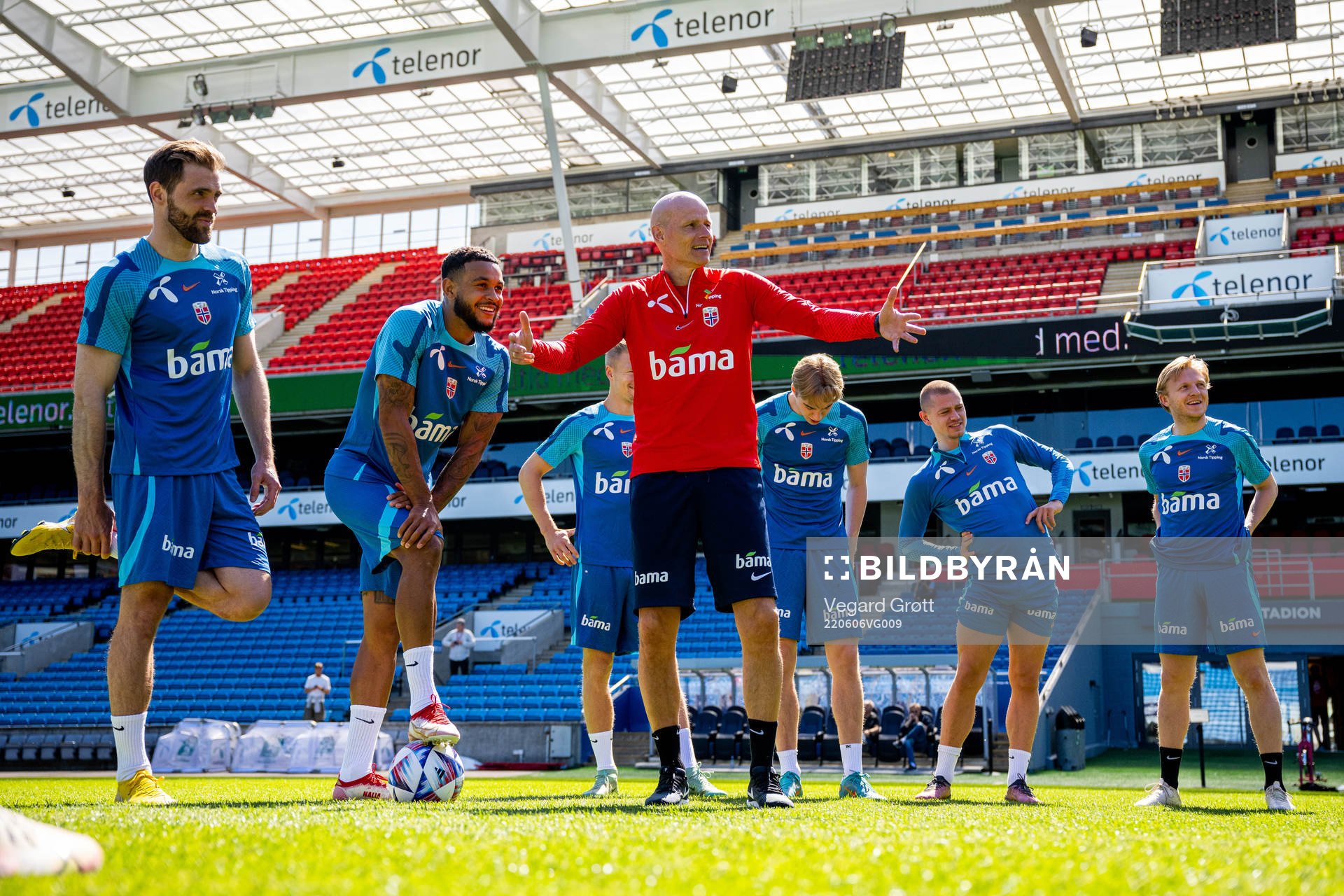 Ståle Solbakken, head coach of the Norwegian national