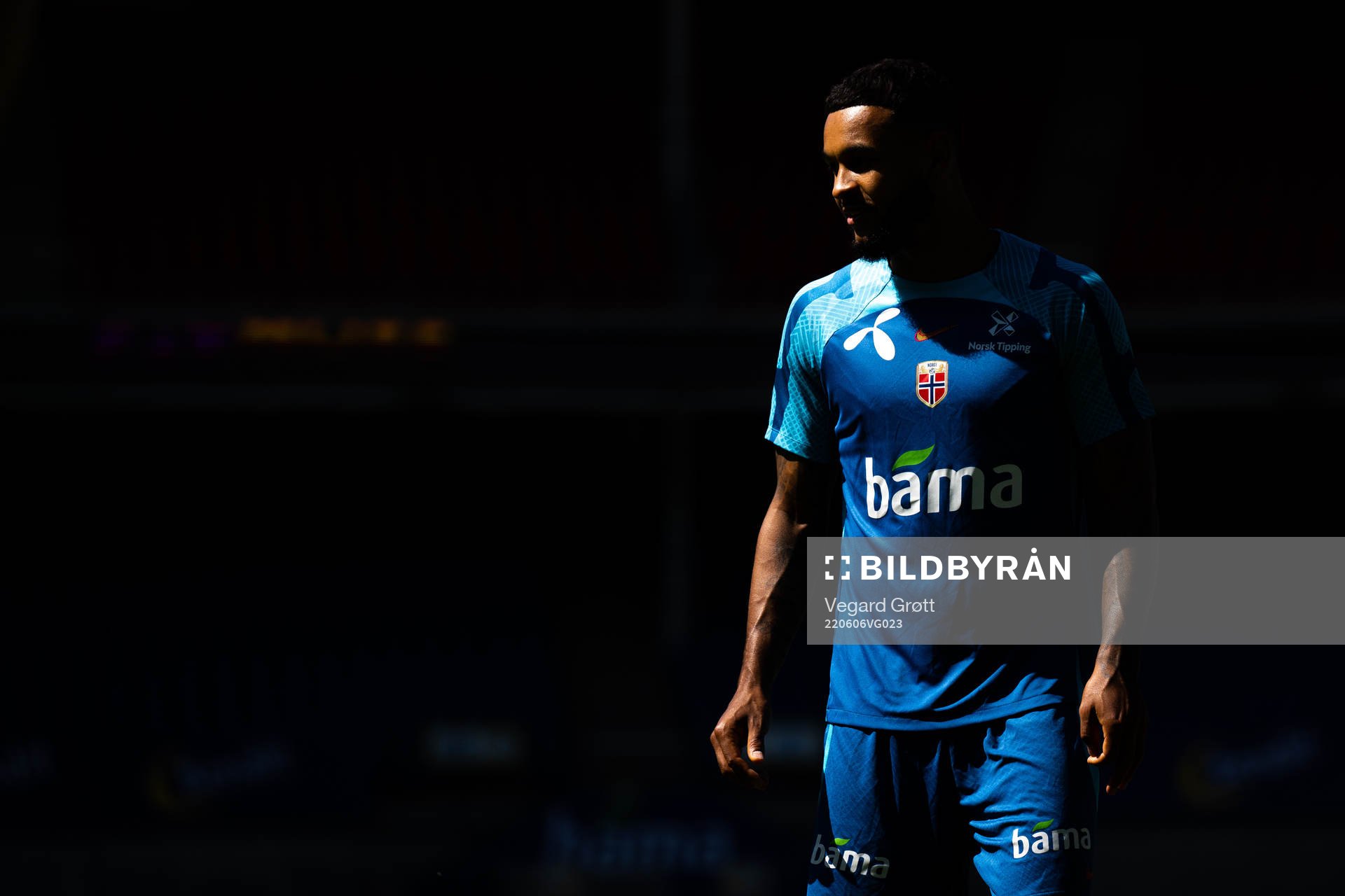 Joshua King of the Norwegian national football team