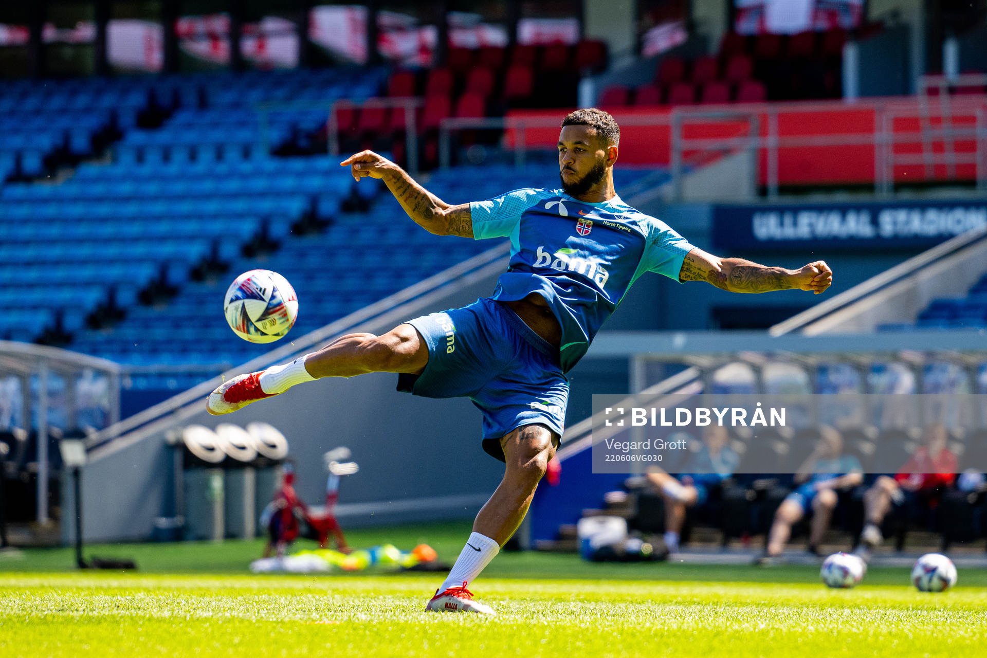 Joshua King of the Norwegian national football team