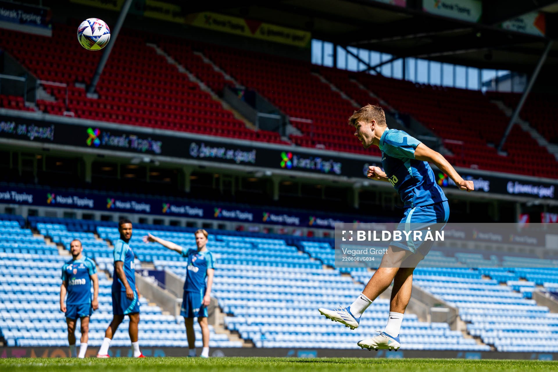 Fredrik André Bjørkan of the Norwegian national football