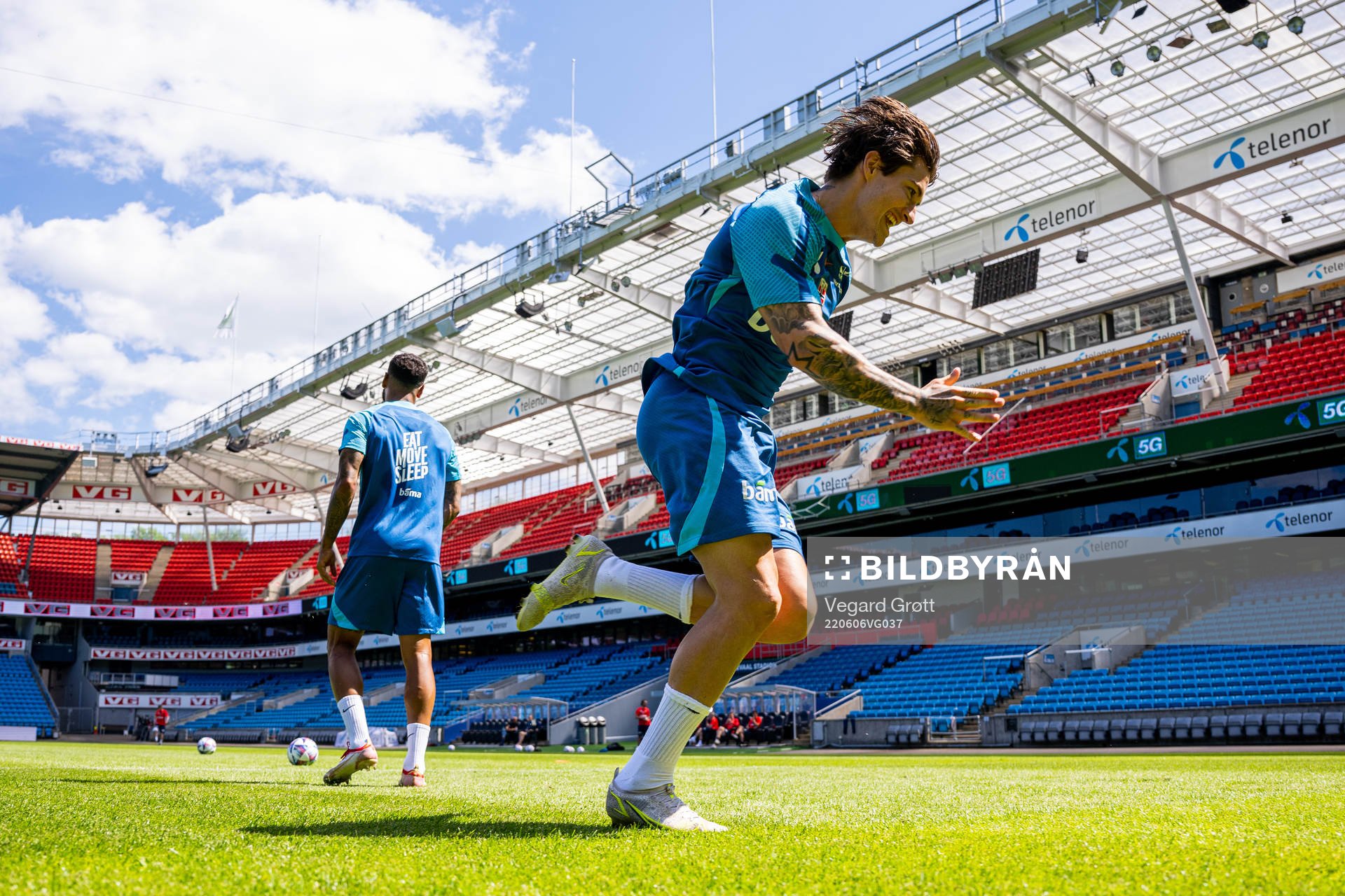 Mathias Normann of the Norwegian national football team