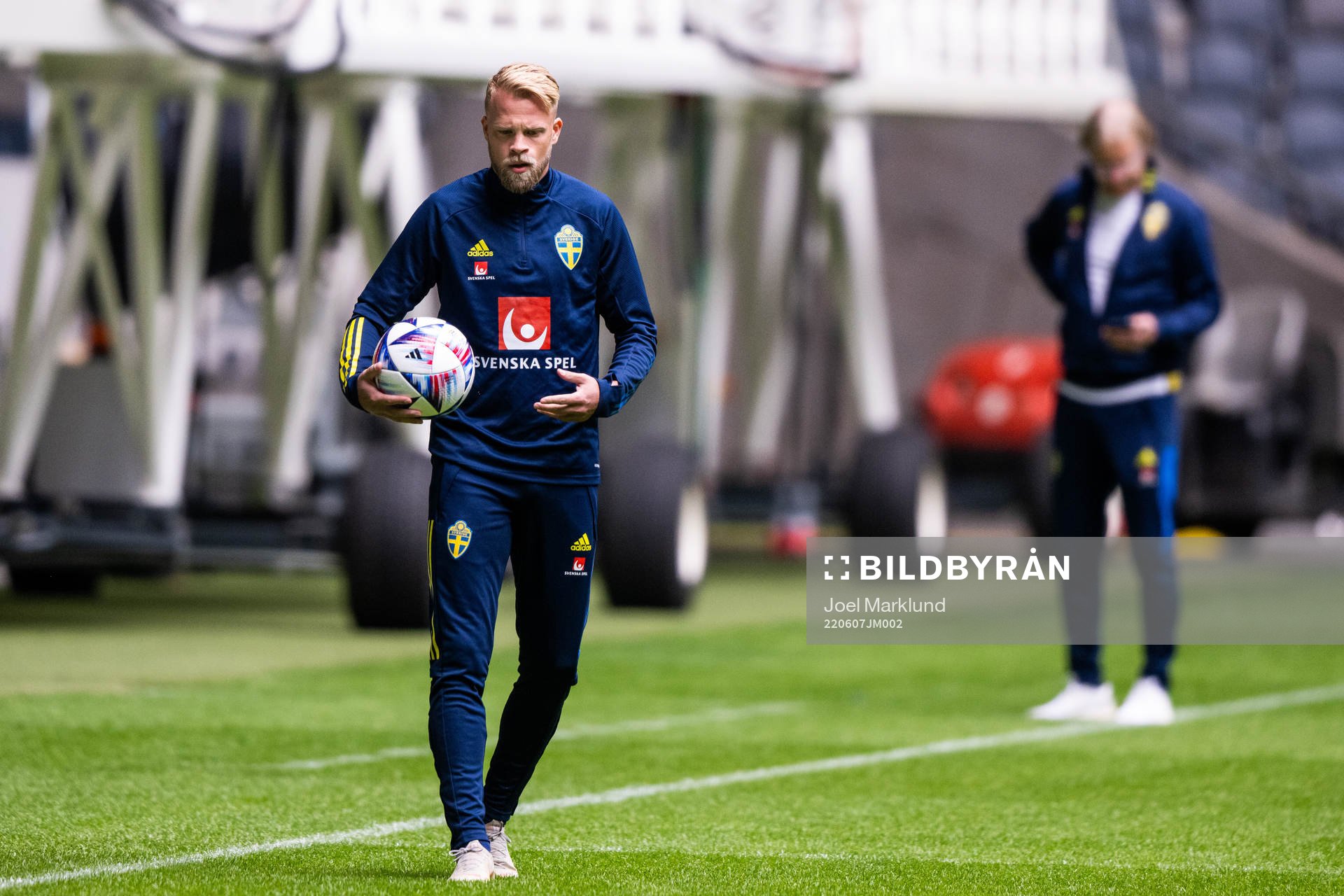Daniel Sundgren of the Swedish national football team