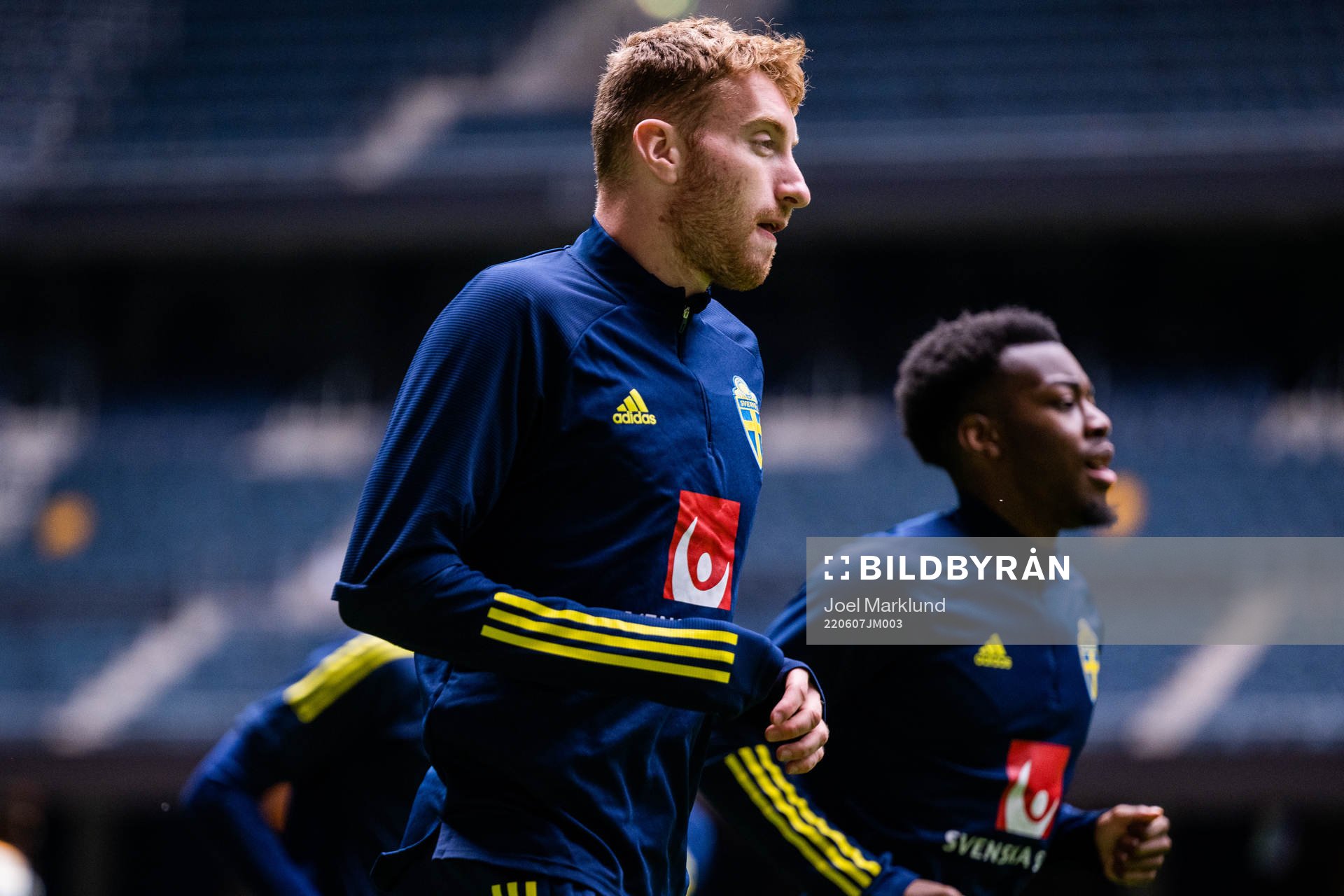 Dejan Kulusevski of the Swedish national football team