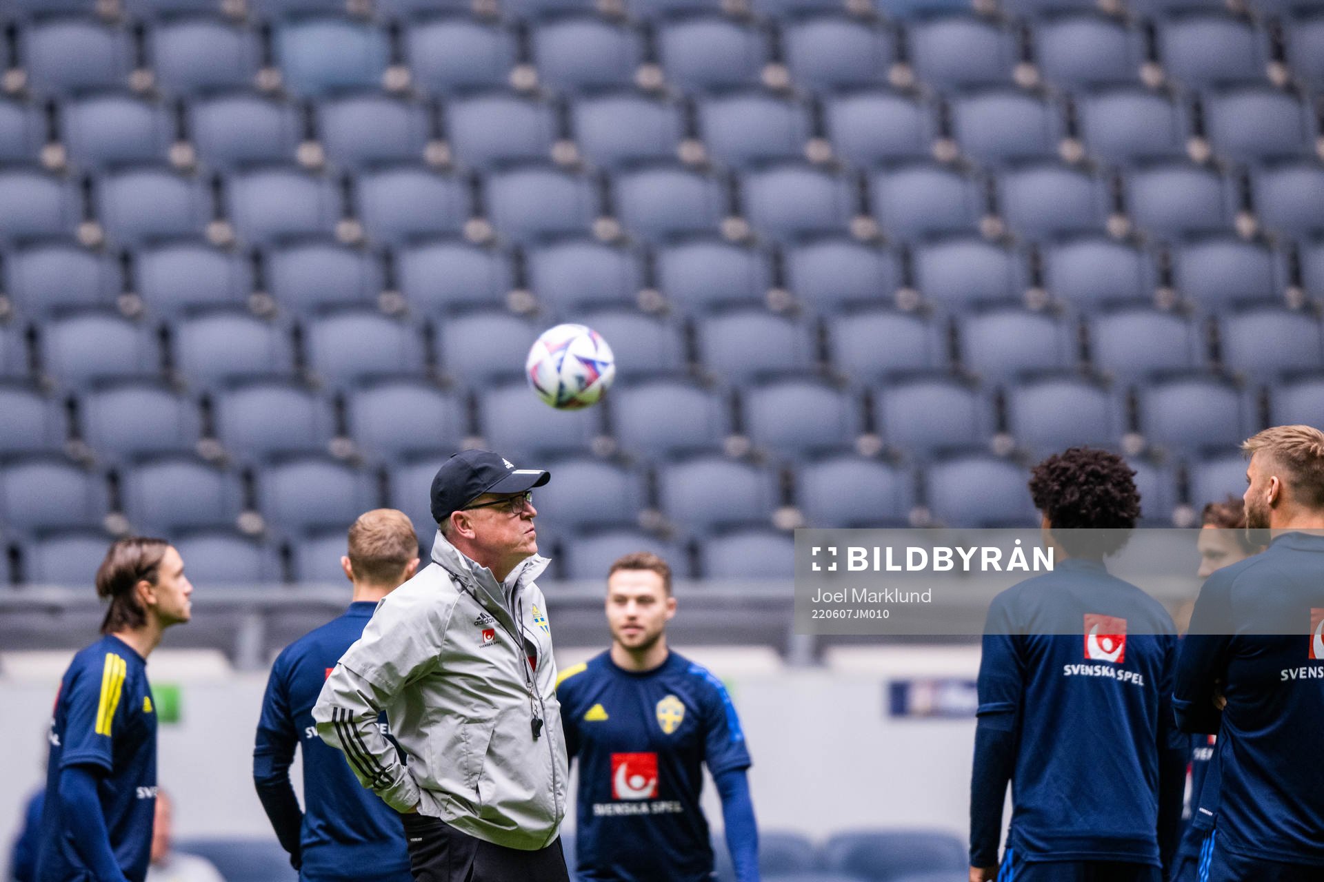 head coach Janne Andersson of the Swedish national football