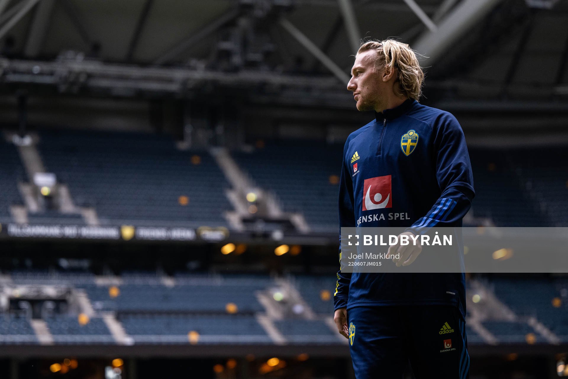 Emil Forsberg of the Swedish national football team