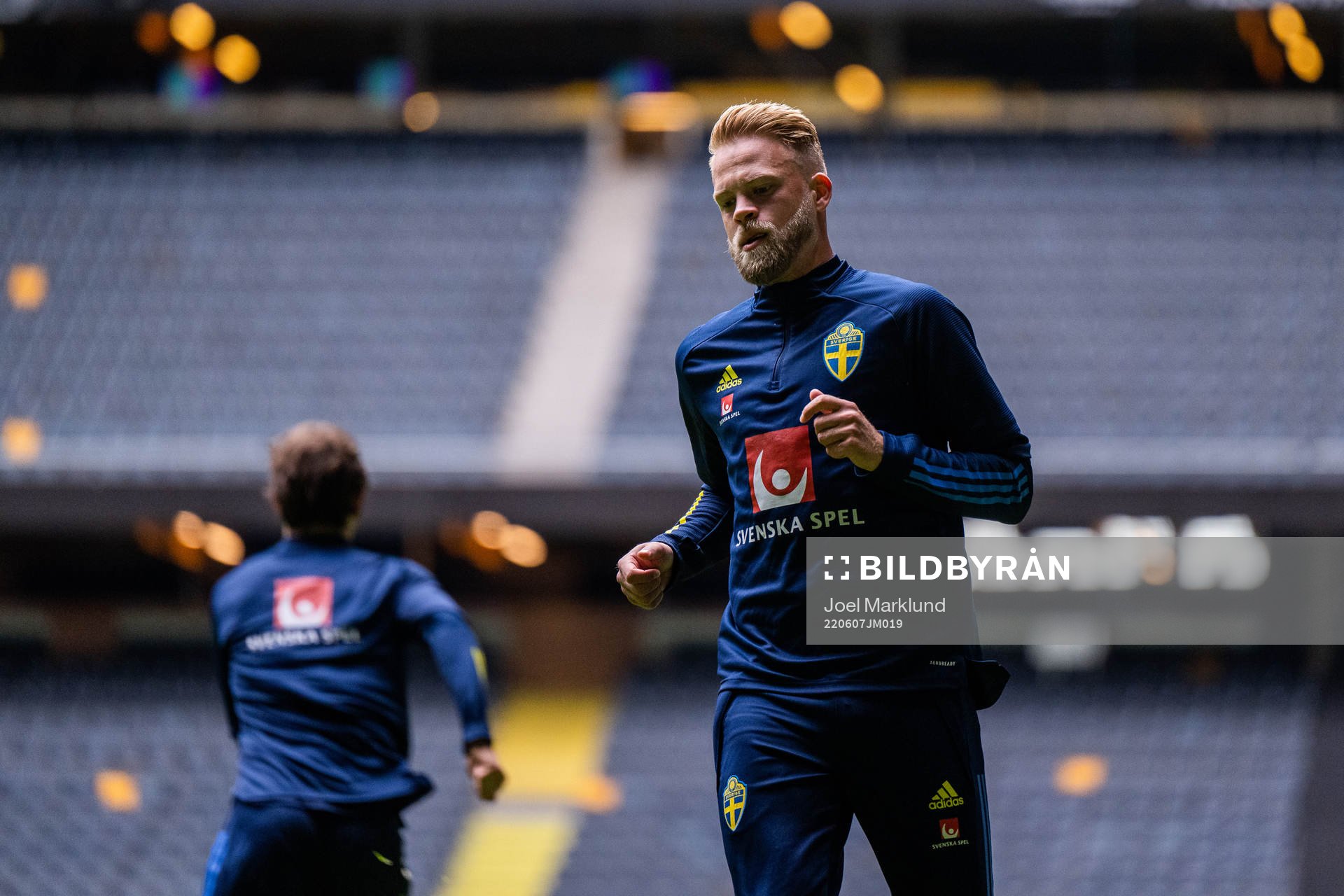 Daniel Sundgren of the Swedish national football team