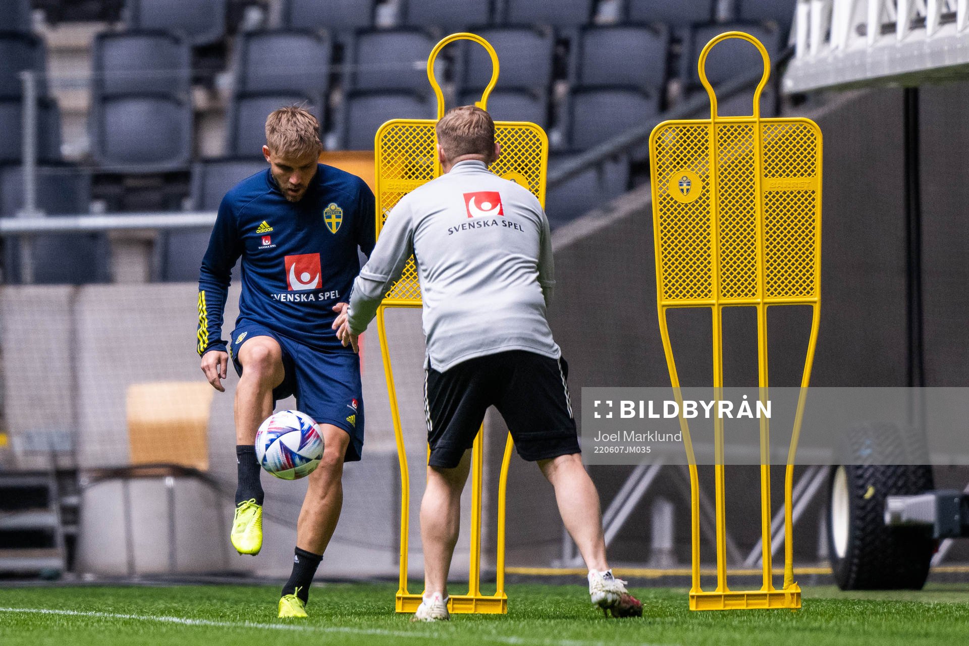 Christoffer Nyman of the Swedish national football team