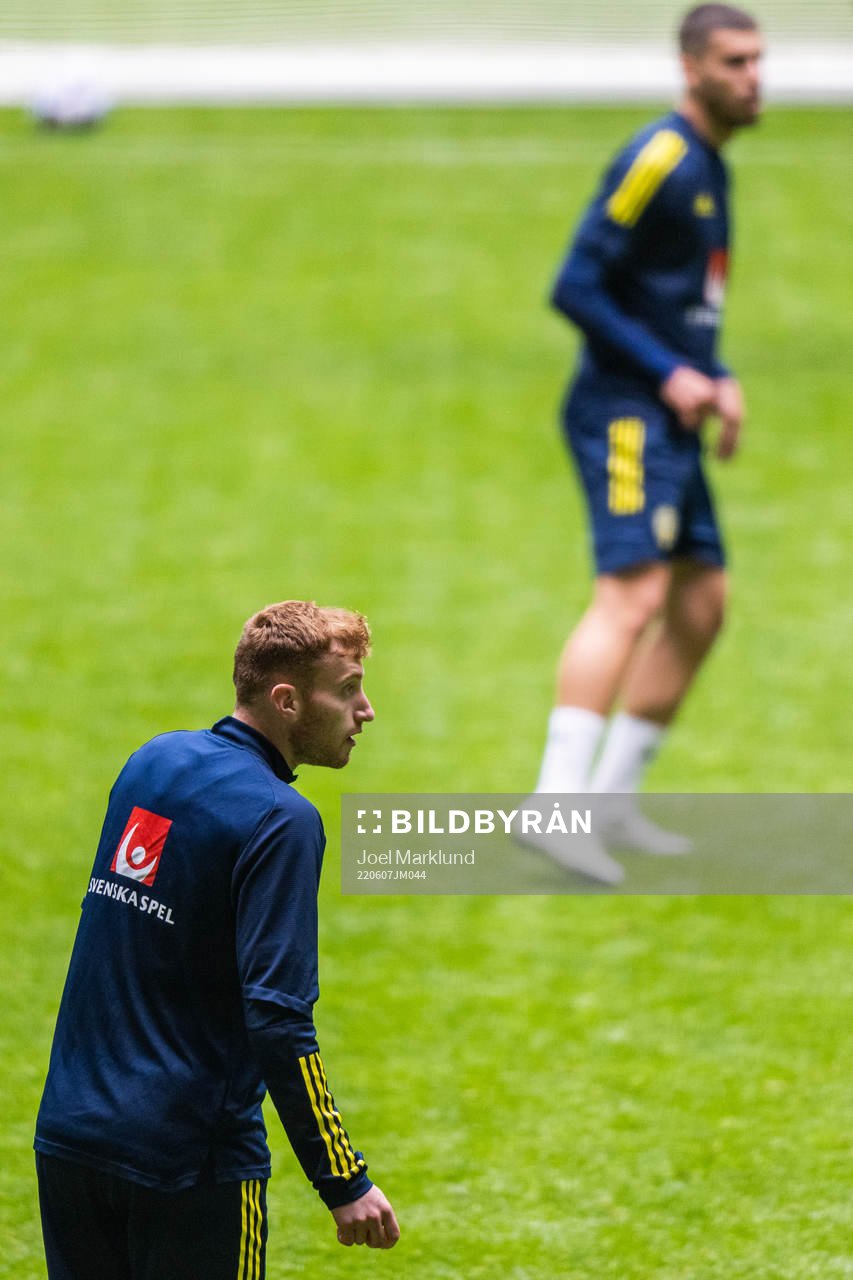 Dejan Kulusevski of the Swedish national football team