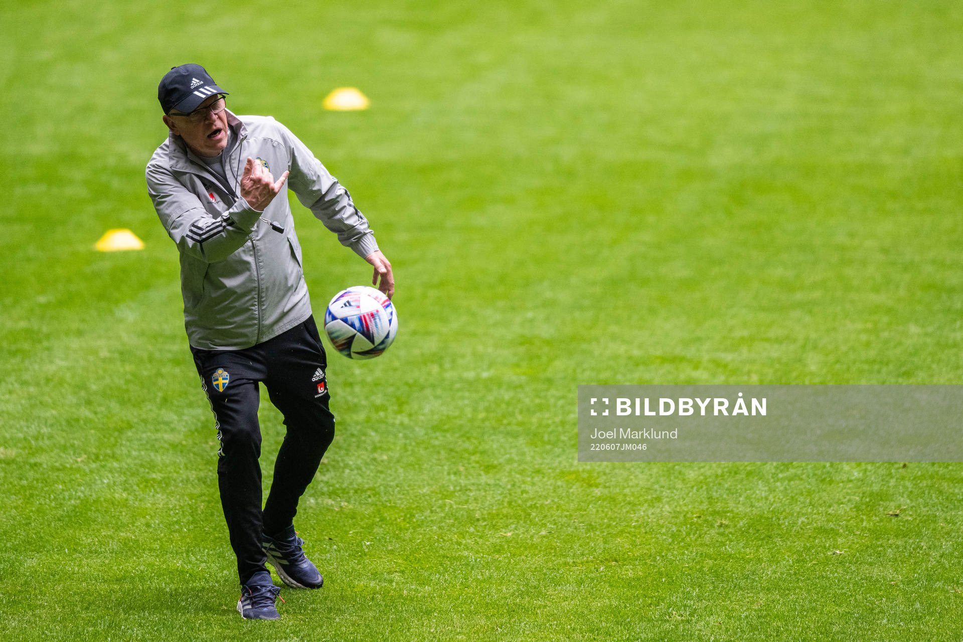 head coach Janne Andersson of the Swedish national football