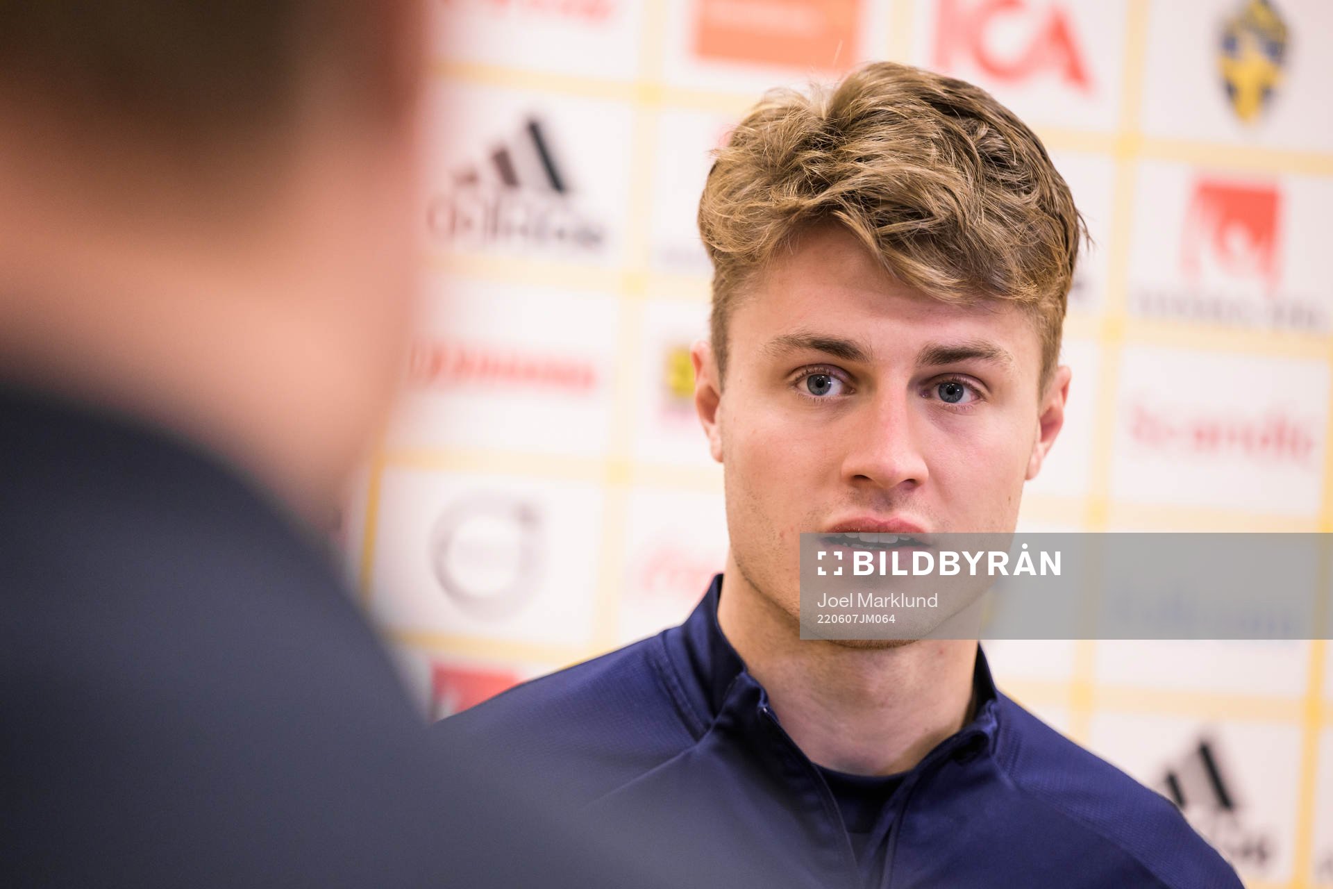 Mattias Svanberg of the Swedish national football team