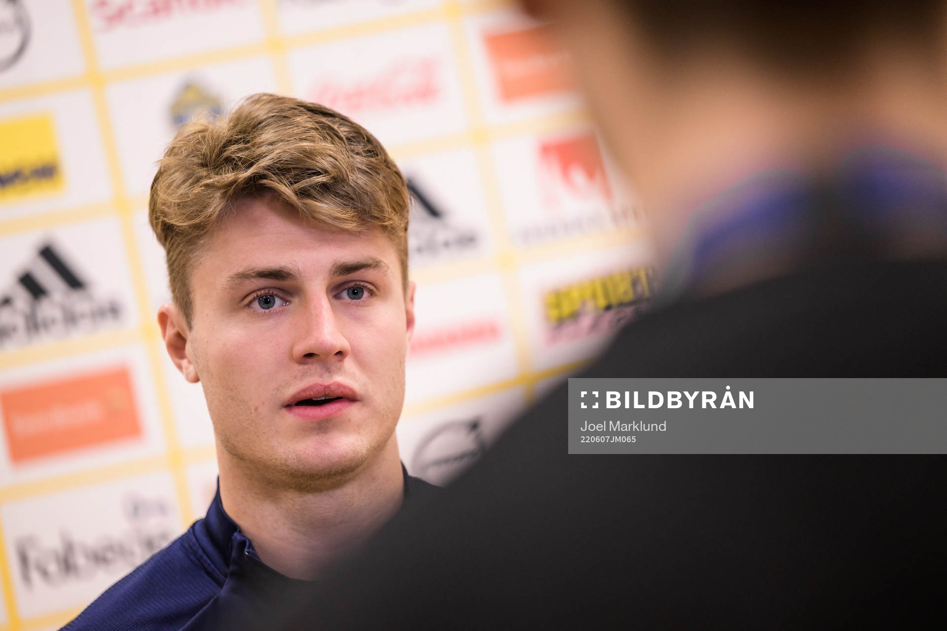 Mattias Svanberg of the Swedish national football team