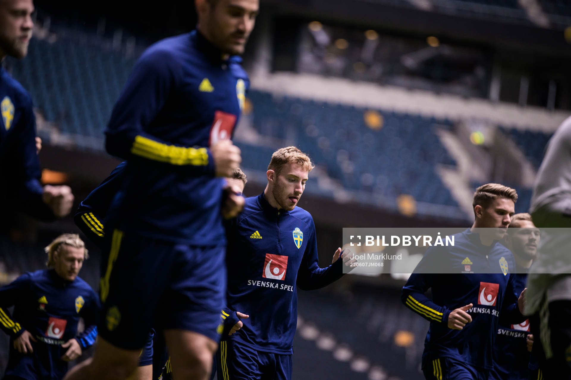 Dejan Kulusevski of the Swedish national football team