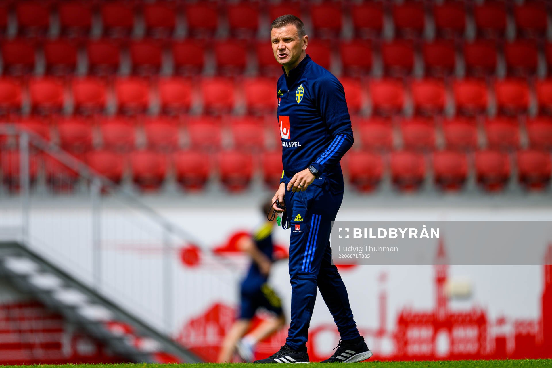 Head coach Andreas Pettersson