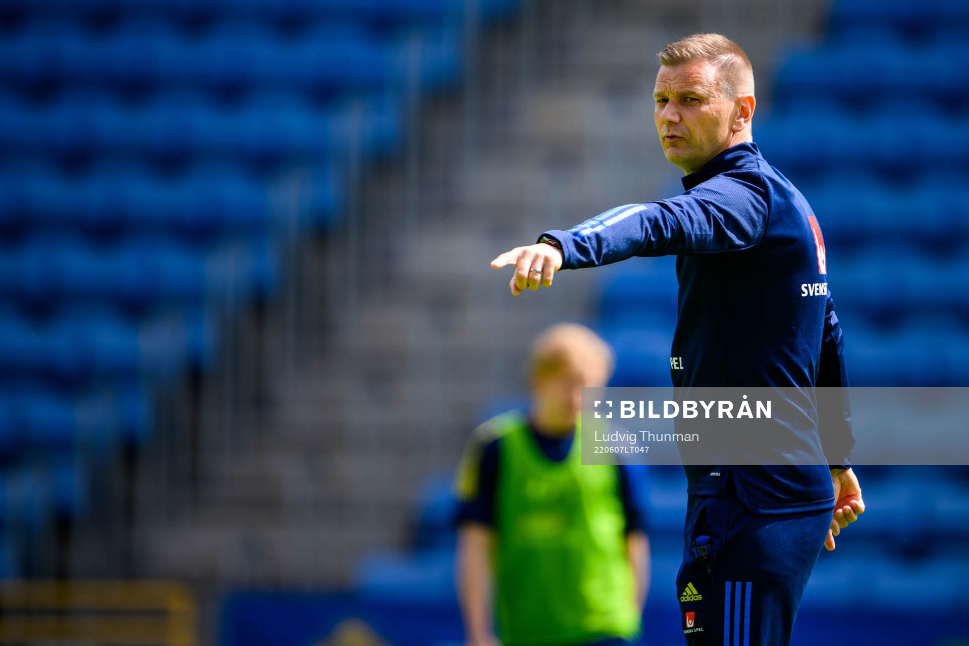 Head coach Andreas Pettersson