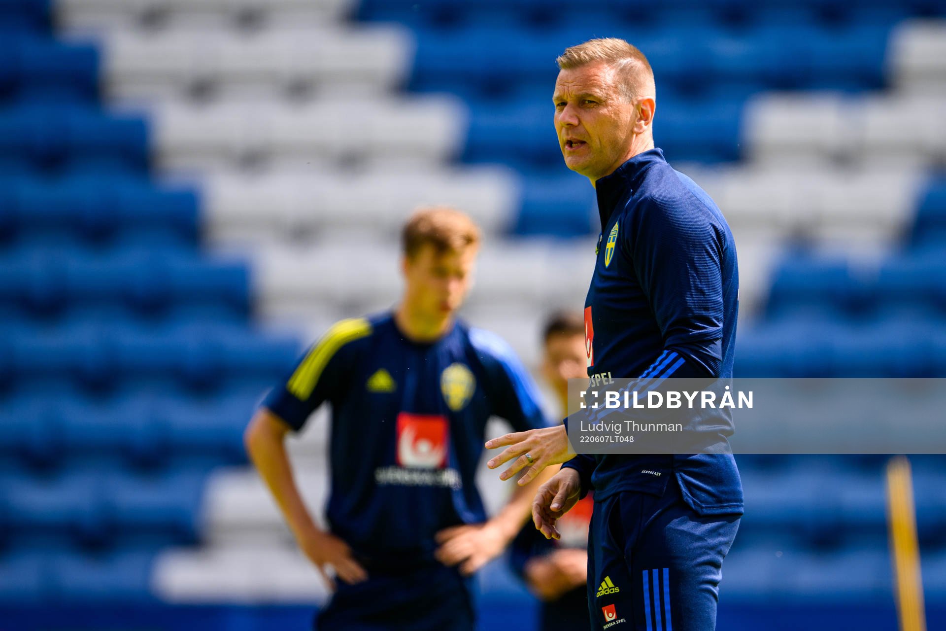 Head coach Andreas Pettersson