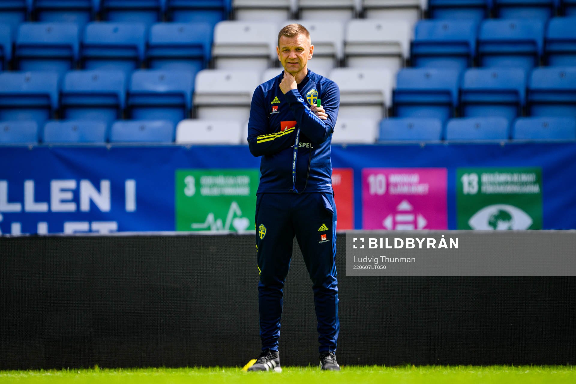 Head coach Andreas Pettersson