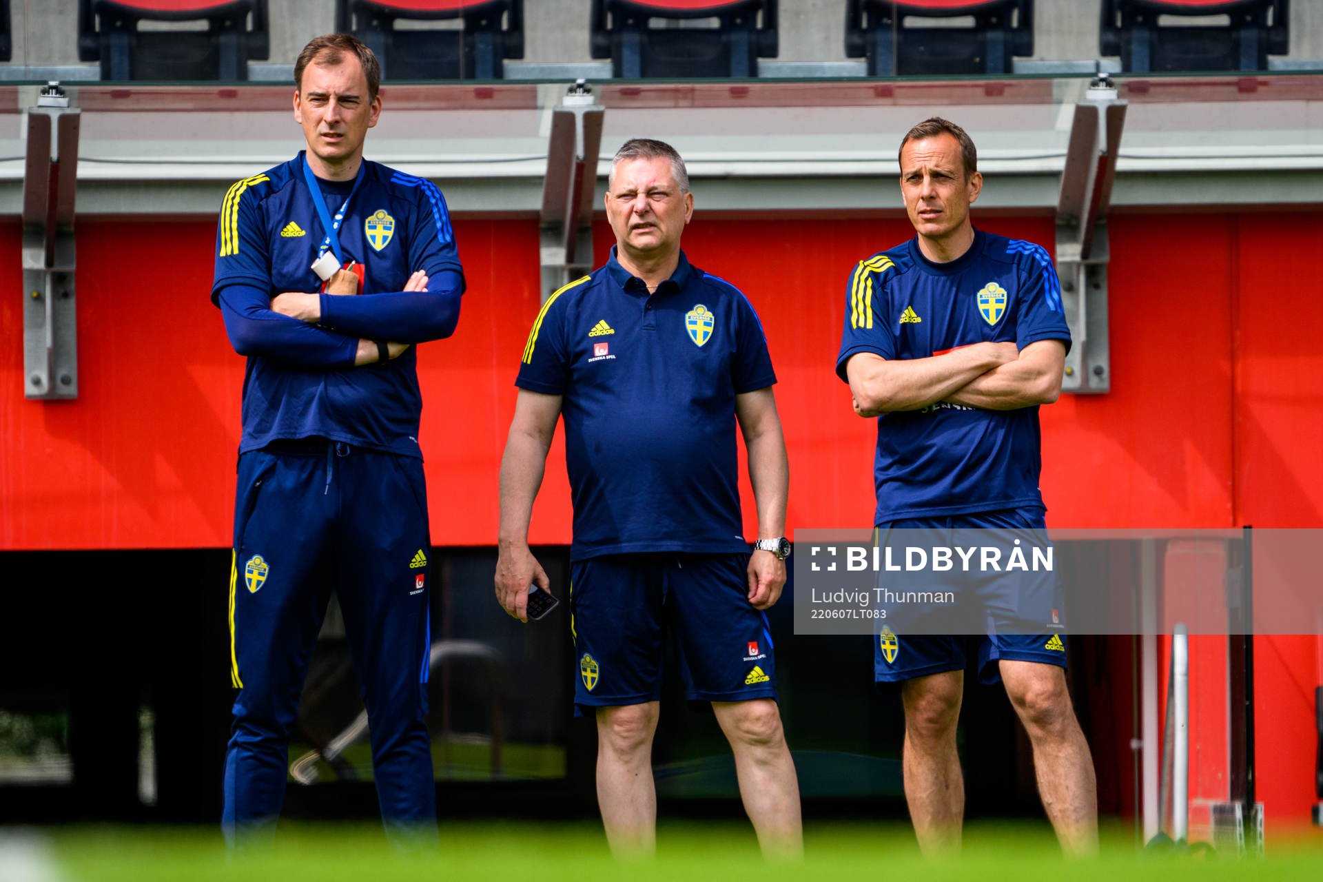 Janne Skjöld, coordinator Lars-Erik Hemgren and  doctor