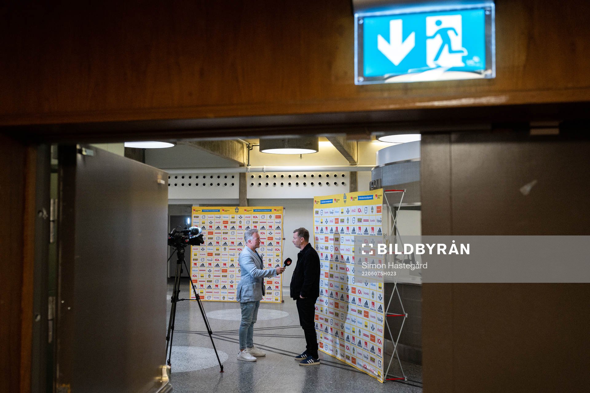 Head coach Peter Gerhardsson of the Swedish women’s