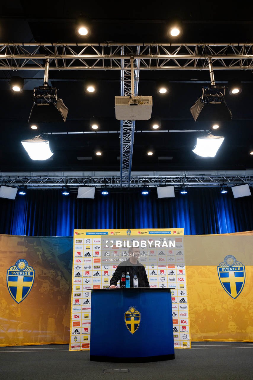 Head coach Peter Gerhardsson of the Swedish women’s