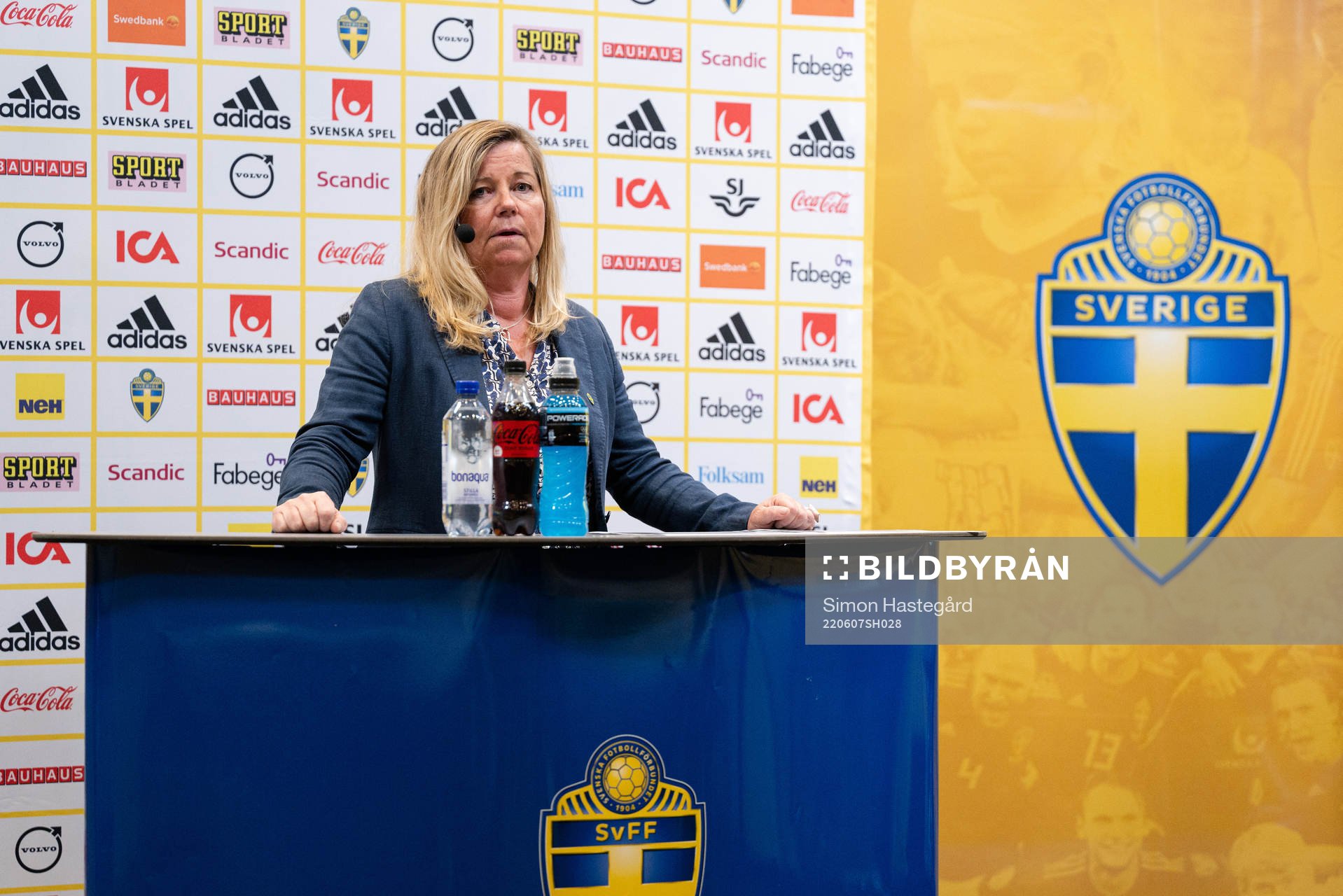Marika Domanski Lyfors, Team Manager of the Swedish