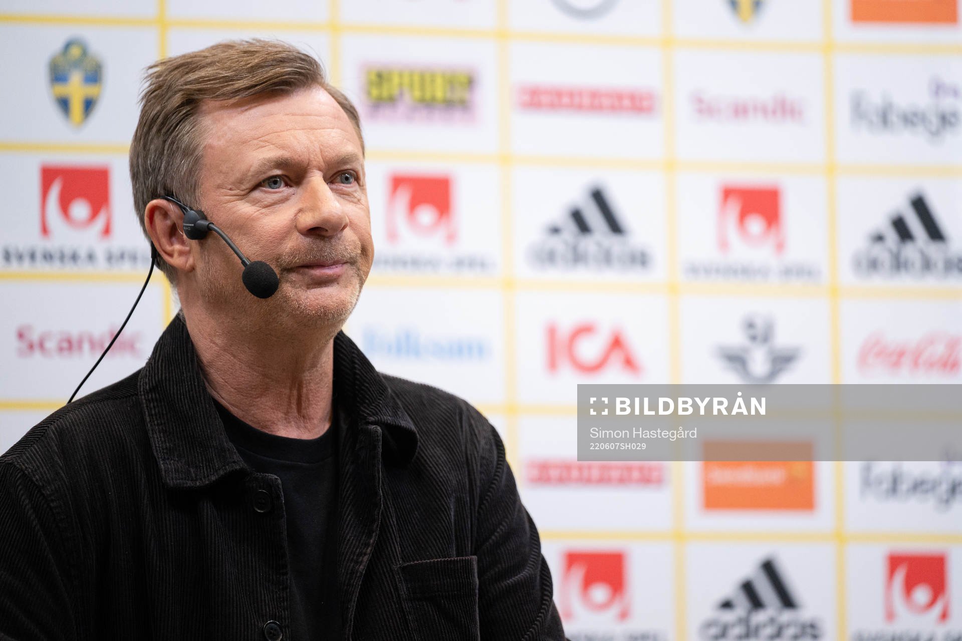 Head coach Peter Gerhardsson of the Swedish women’s