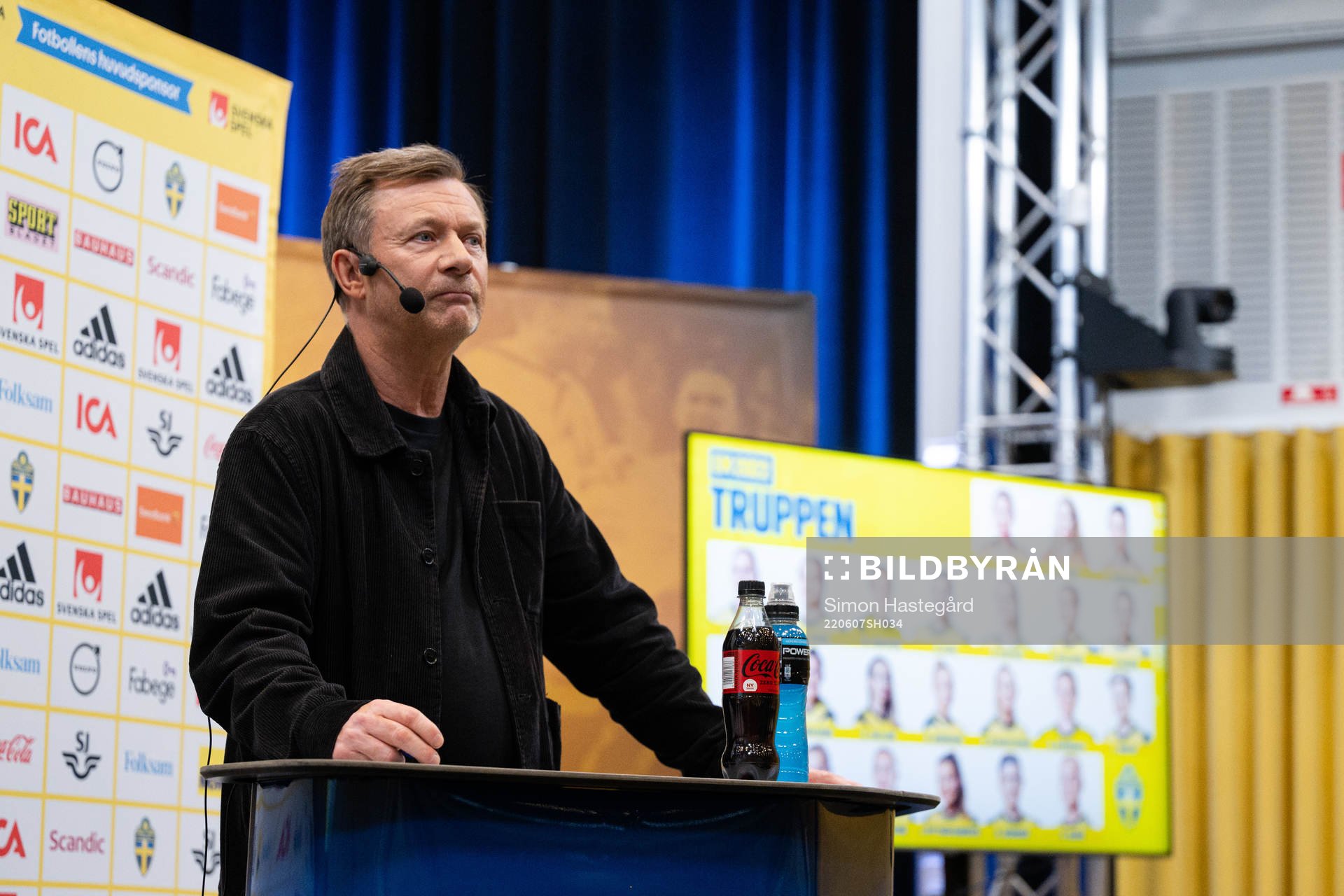 Head coach Peter Gerhardsson of the Swedish women’s