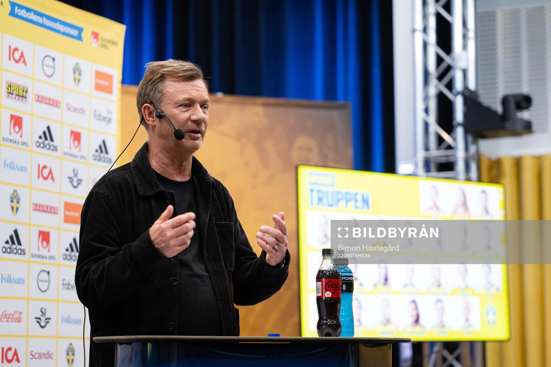 Head coach Peter Gerhardsson of the Swedish women’s