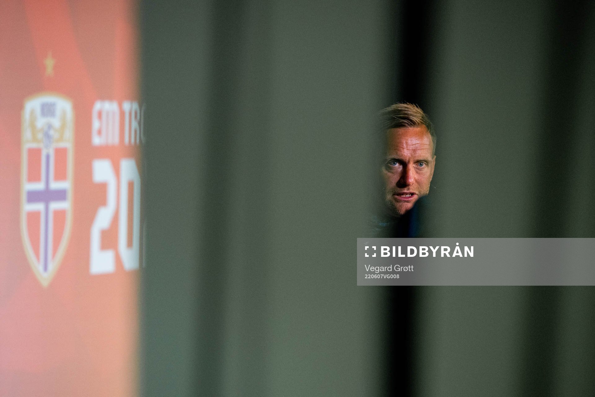 Martin Sjögren, head coach of the Norwegian women's
