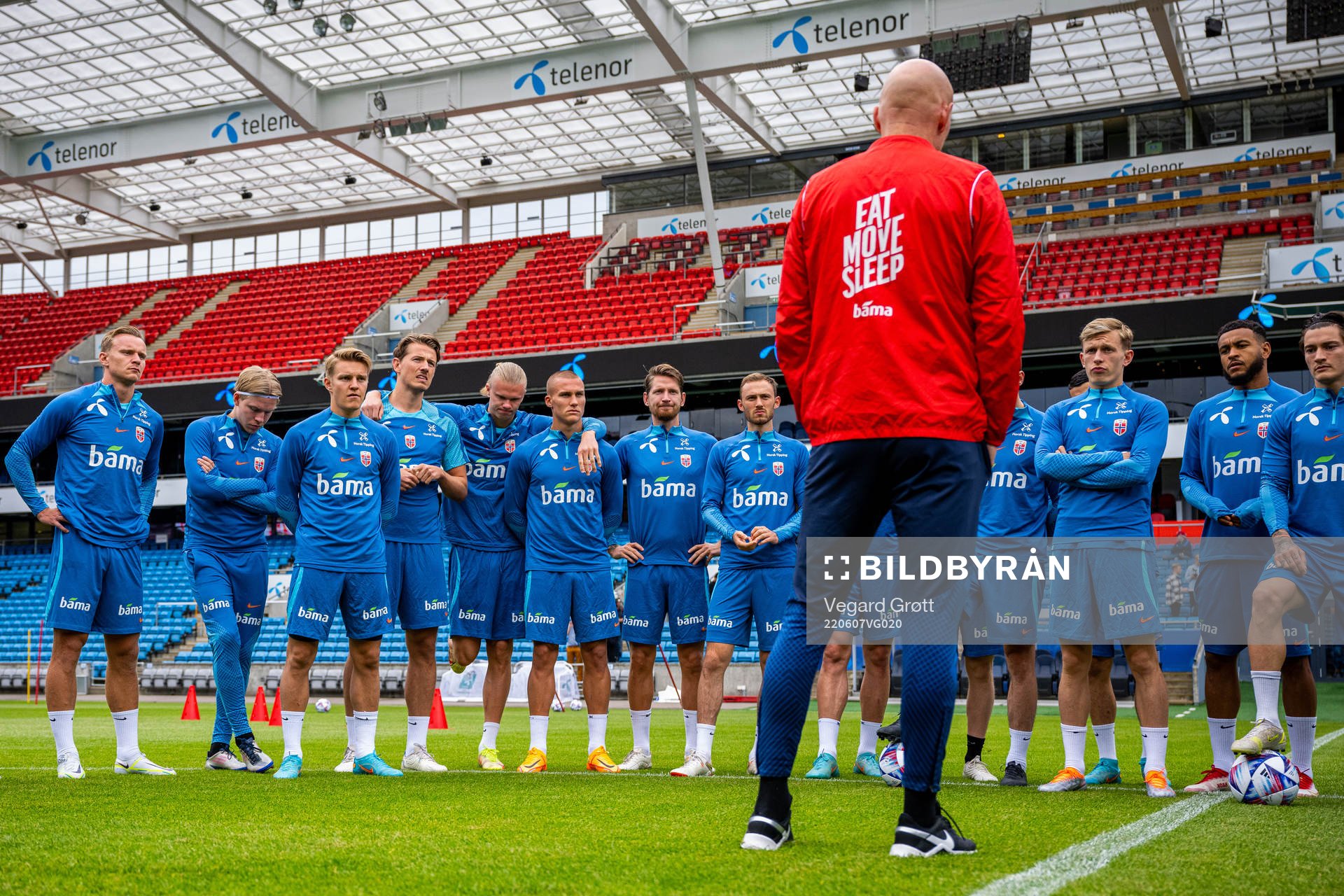 Marius Lode, Martin Ødegaard, Sander Berge, Erling Braut
