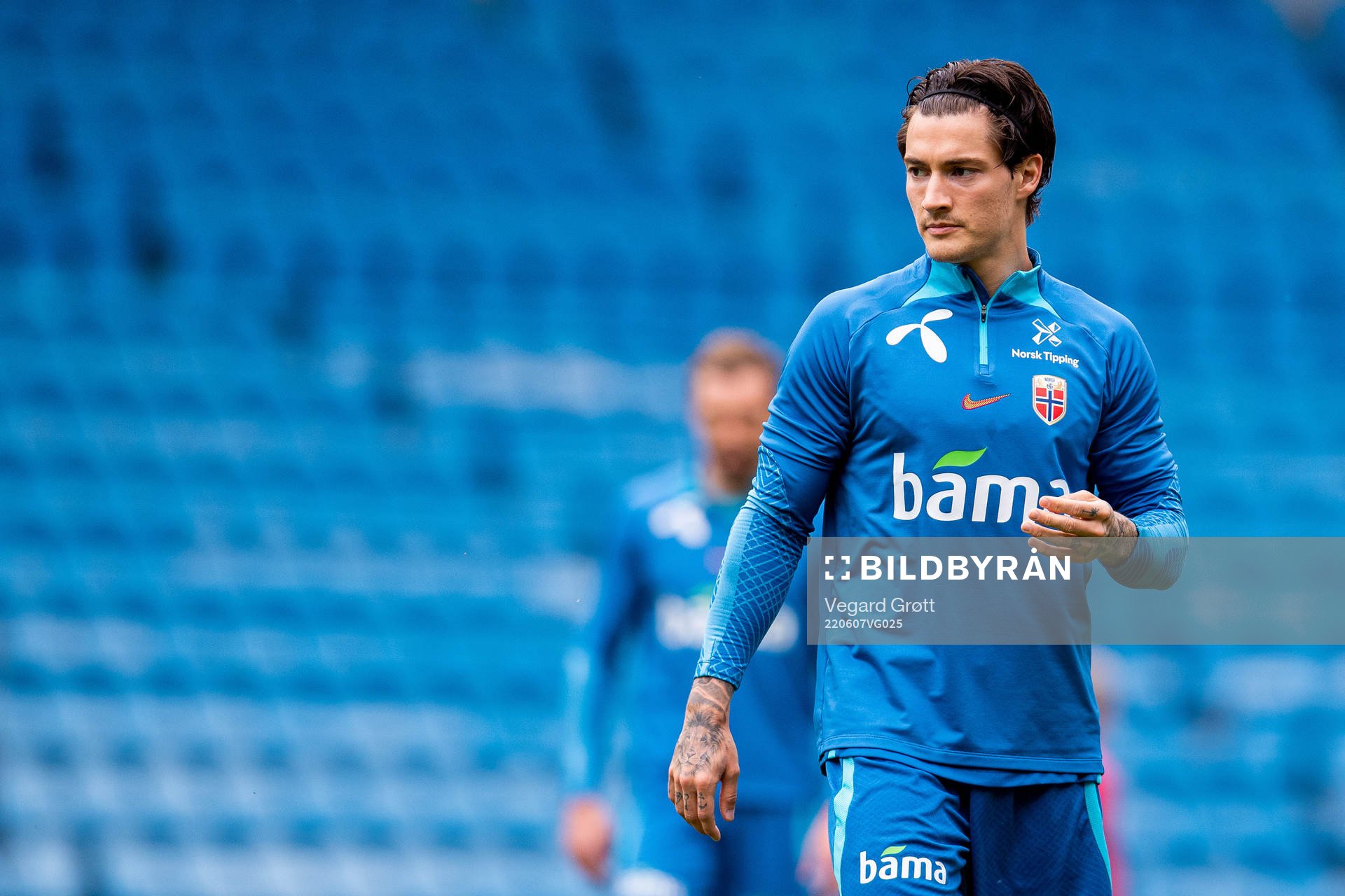 Mathias Normann of the Norwegian national football team