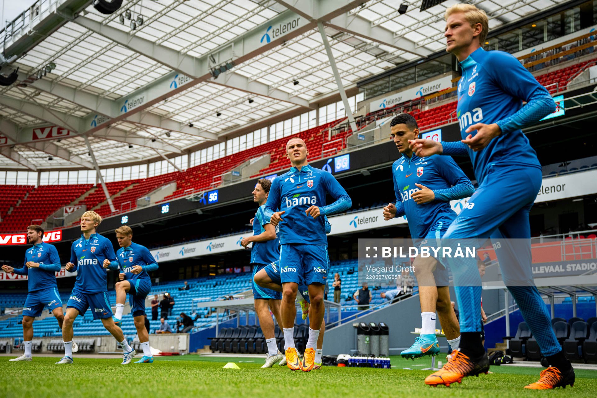 Leo Østigård of the Norwegian national football team
