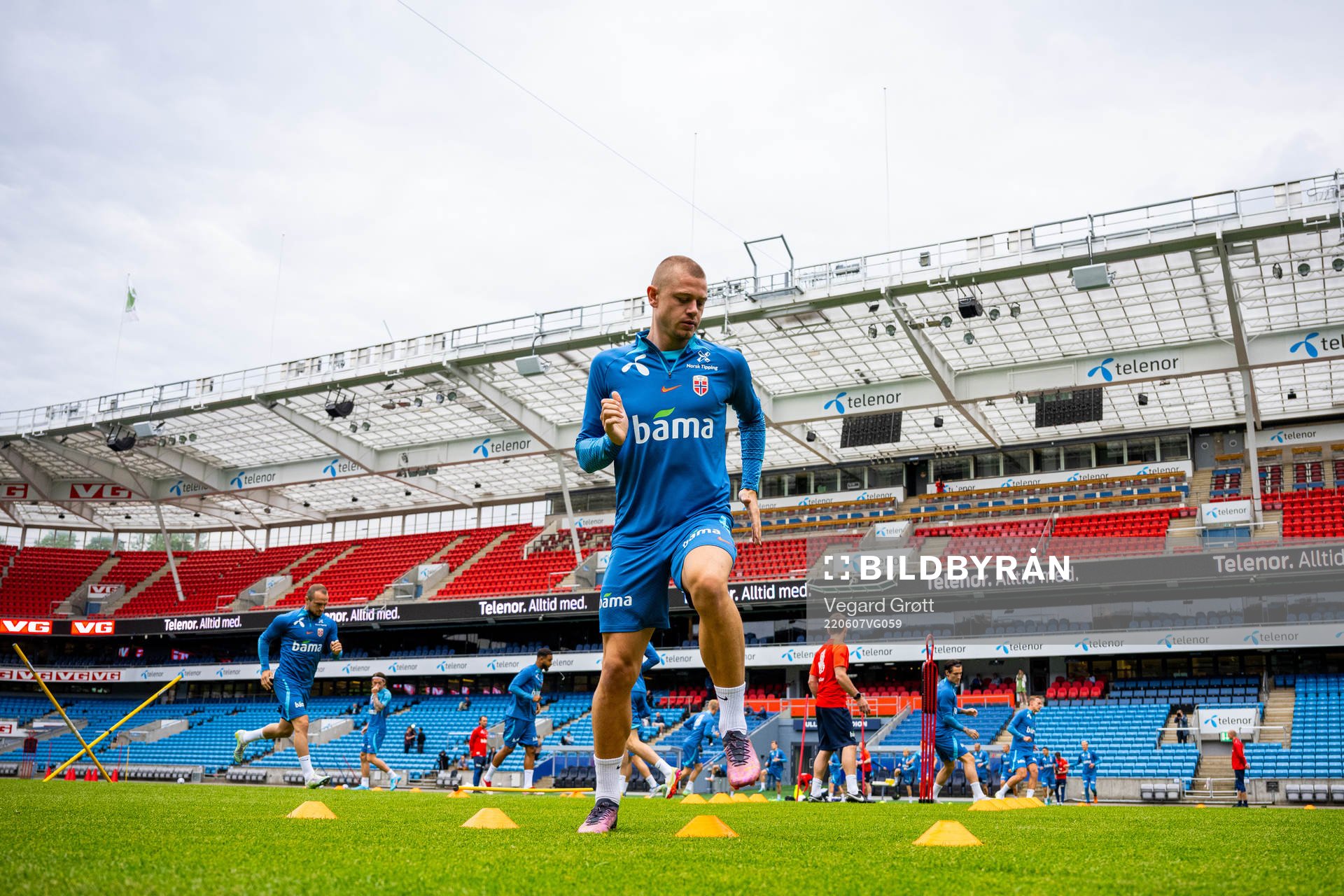 Julian Ryerson of the Norwegian national football team