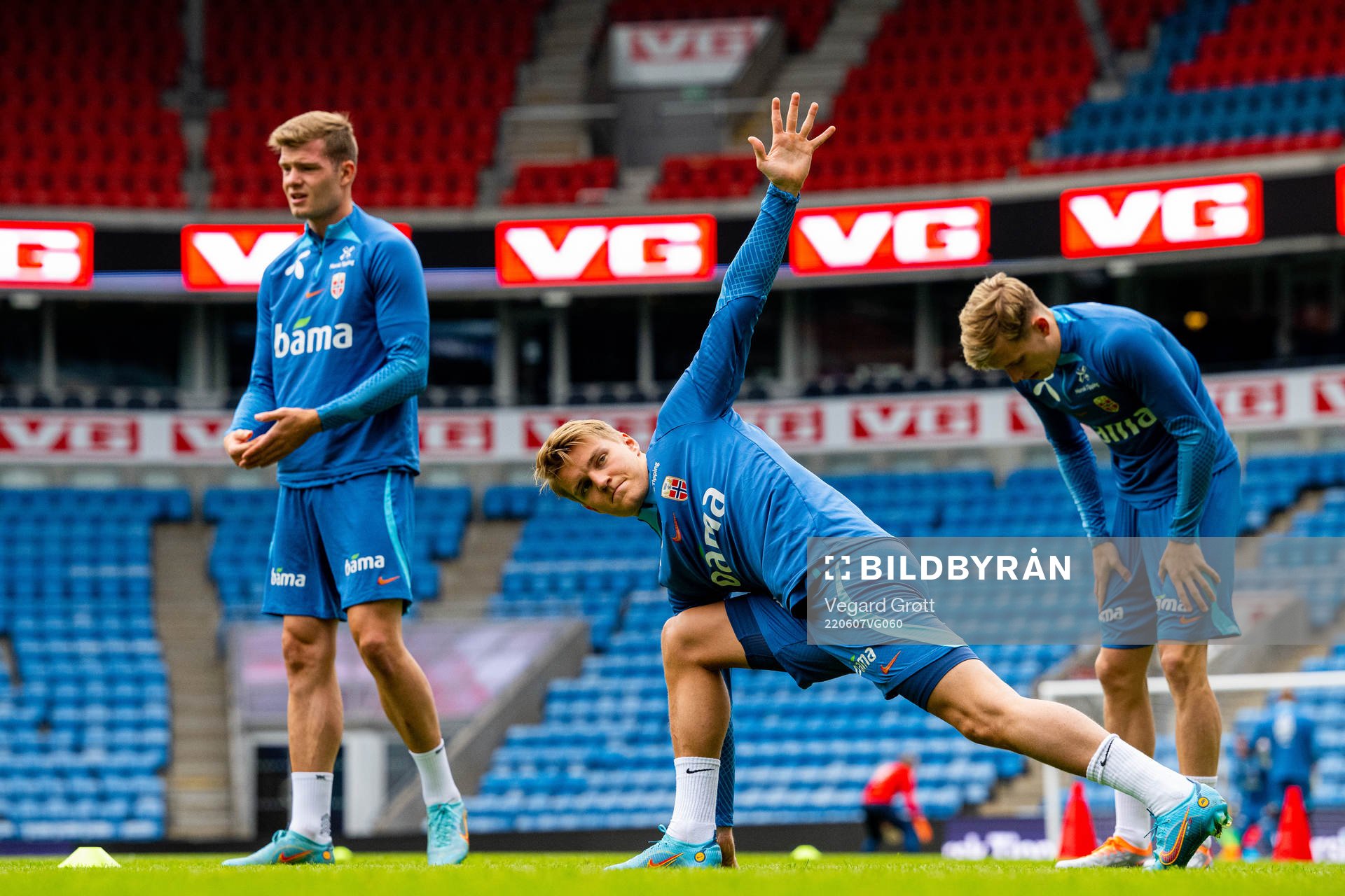 Martin Ødegaard of the Norwegian national football team